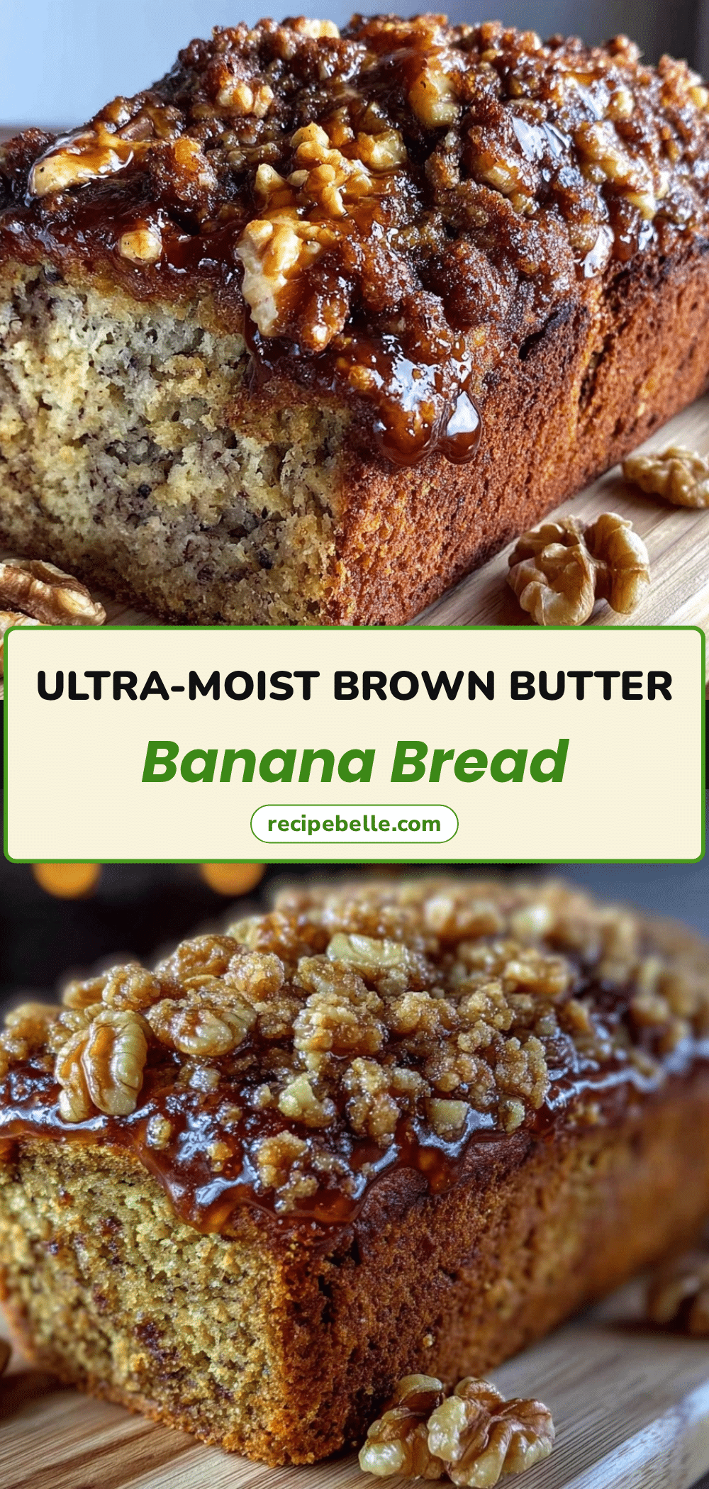 brown butter banana bread recipe
