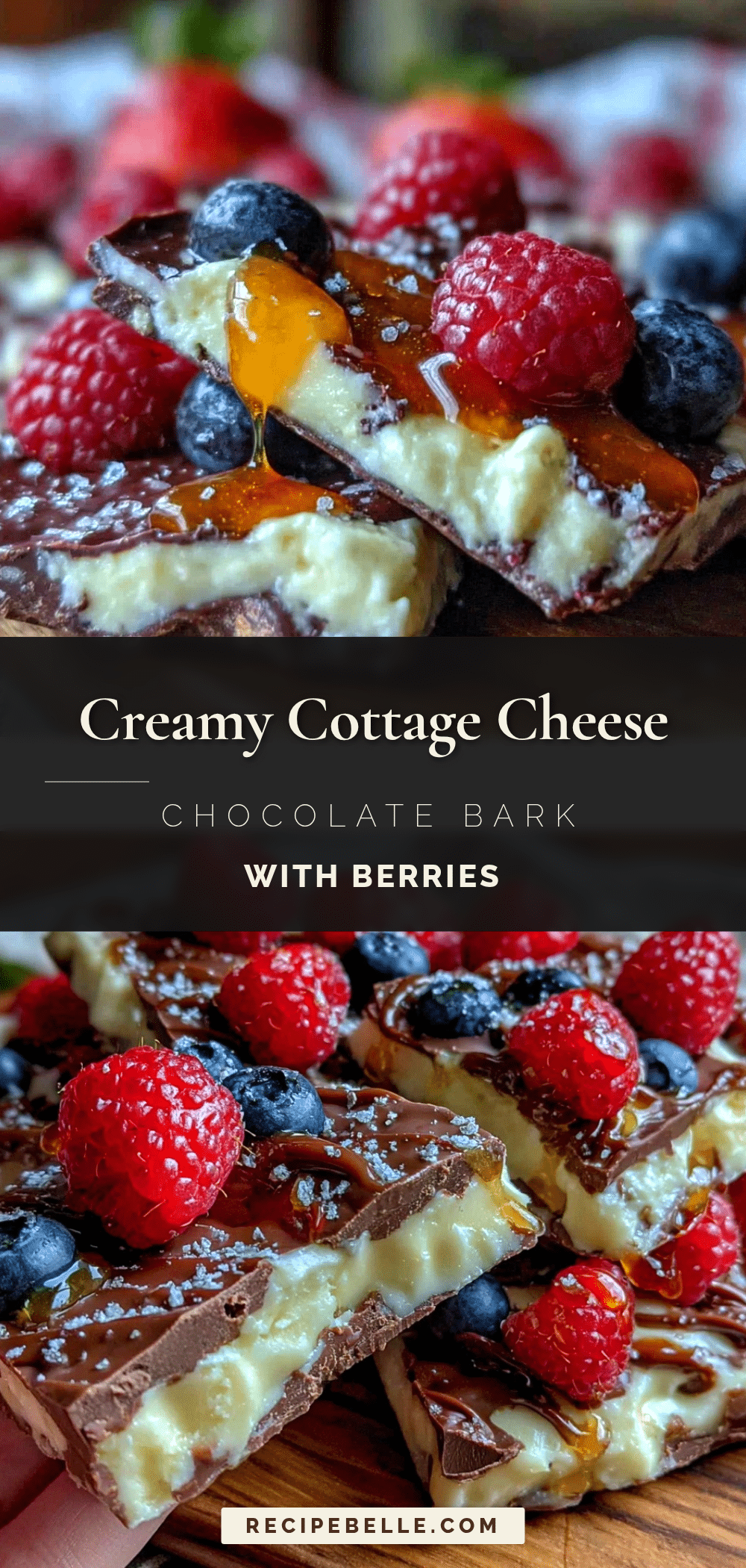 cottage cheese chocolate bark recipe