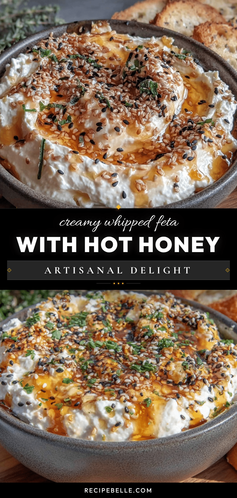 creamy whipped feta dip recipe
