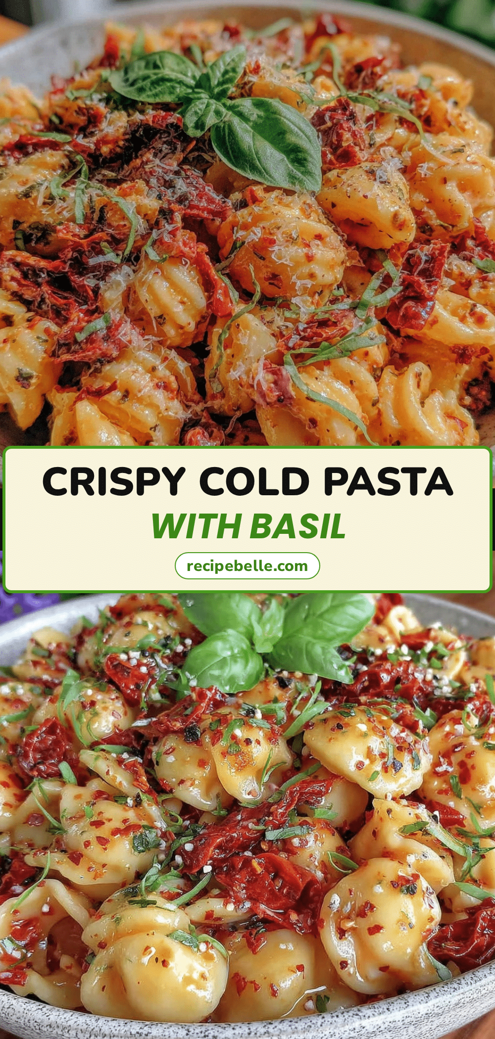 crispy cold pasta salad recipe