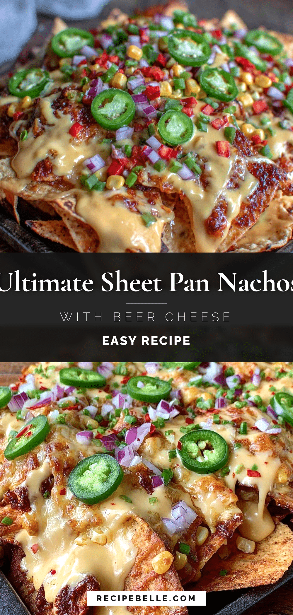 crispy sheet pan nachos recipe