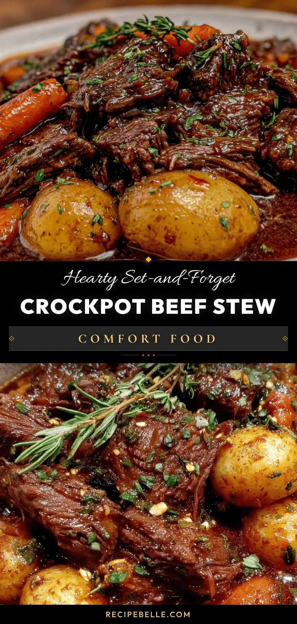 crockpot beef stew recipe