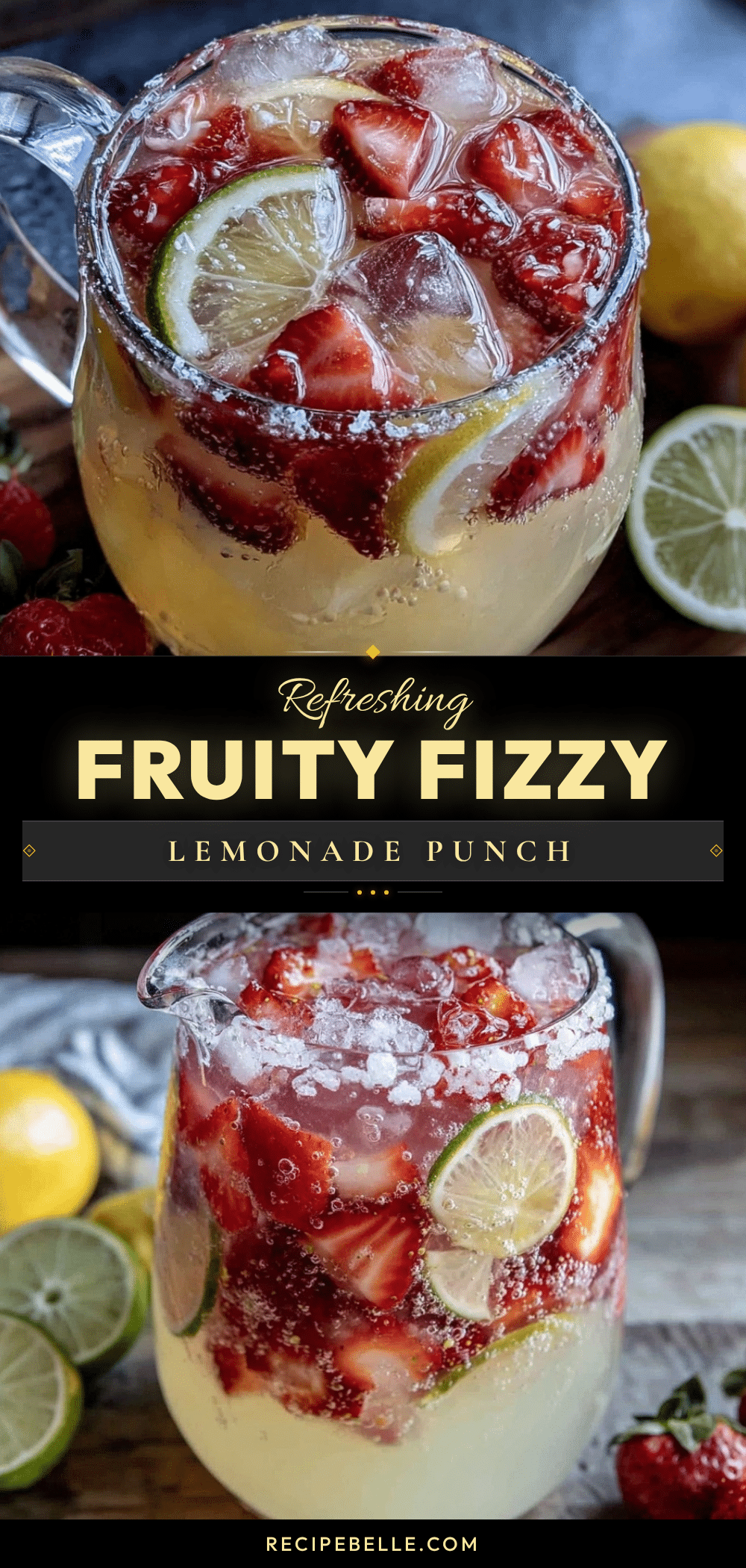 fizzy lemonade punch recipe