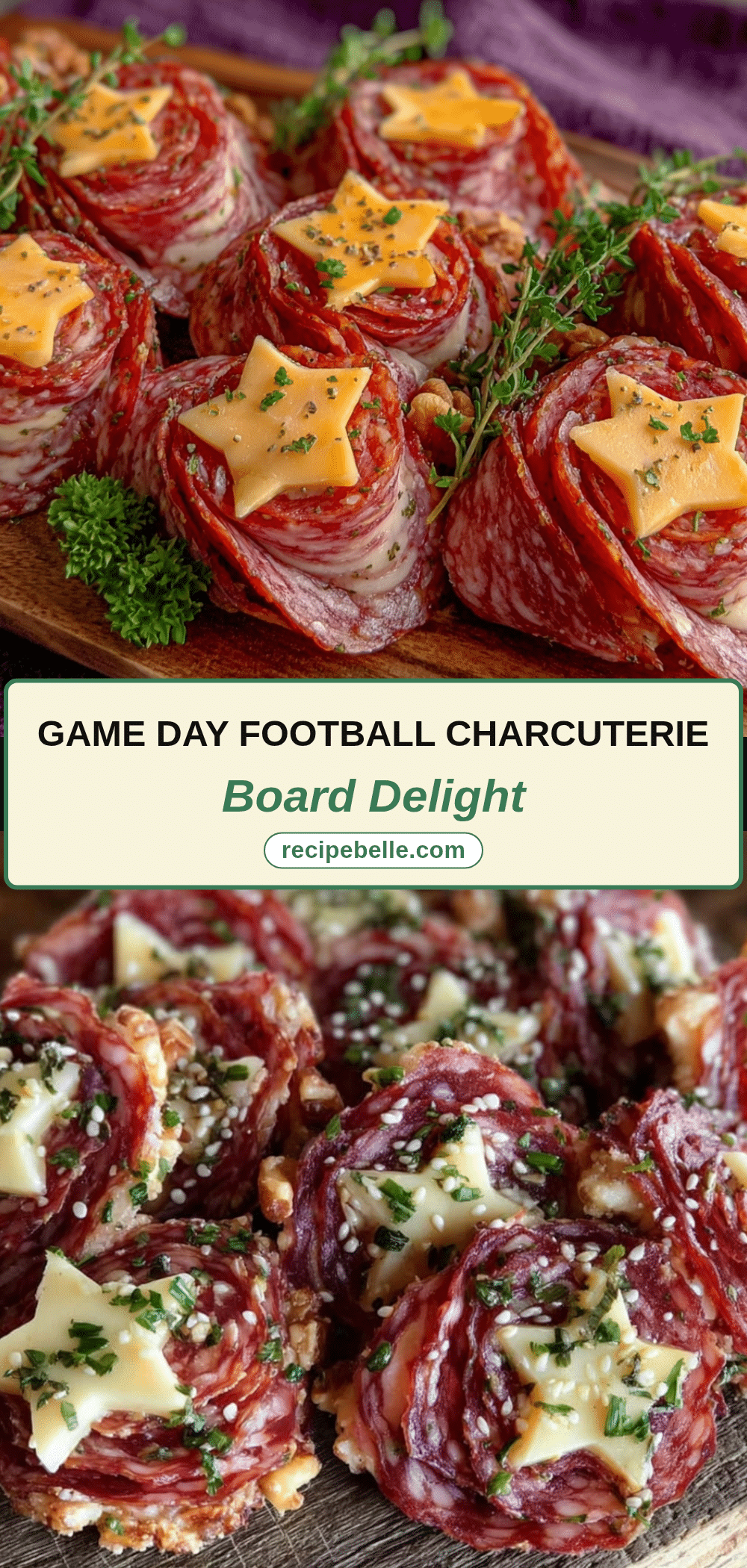 football charcuterie board recipe