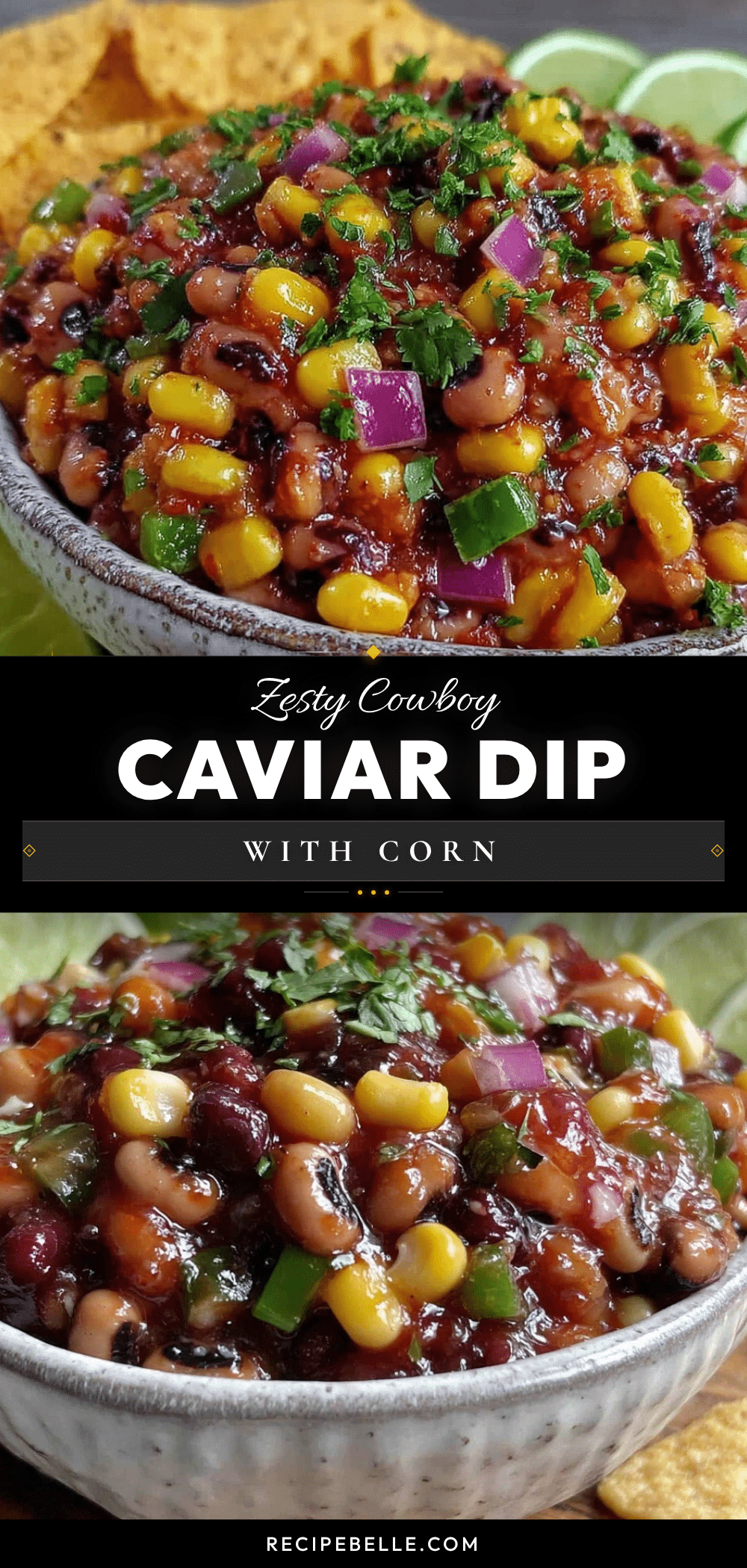 Fresh Cowboy Caviar Dip recipe
