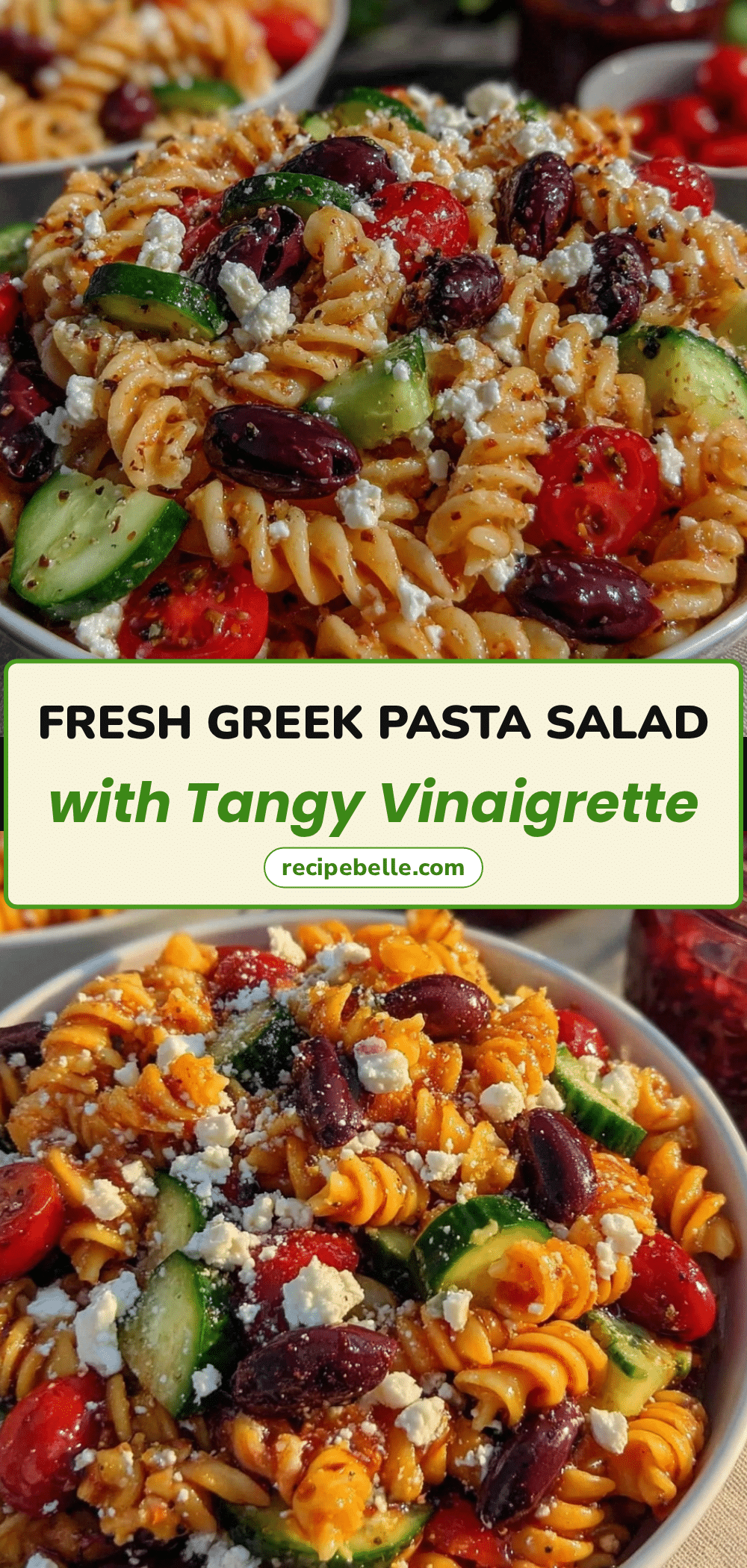 fresh greek pasta salad recipe