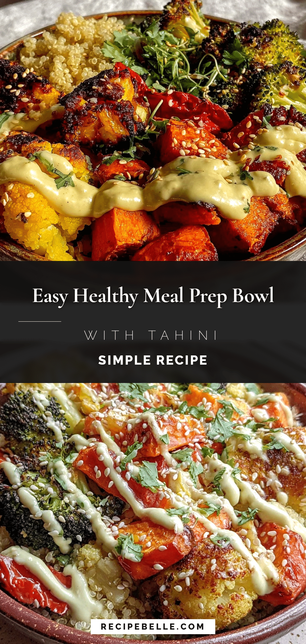 healthy simple meal prep bowl recipe