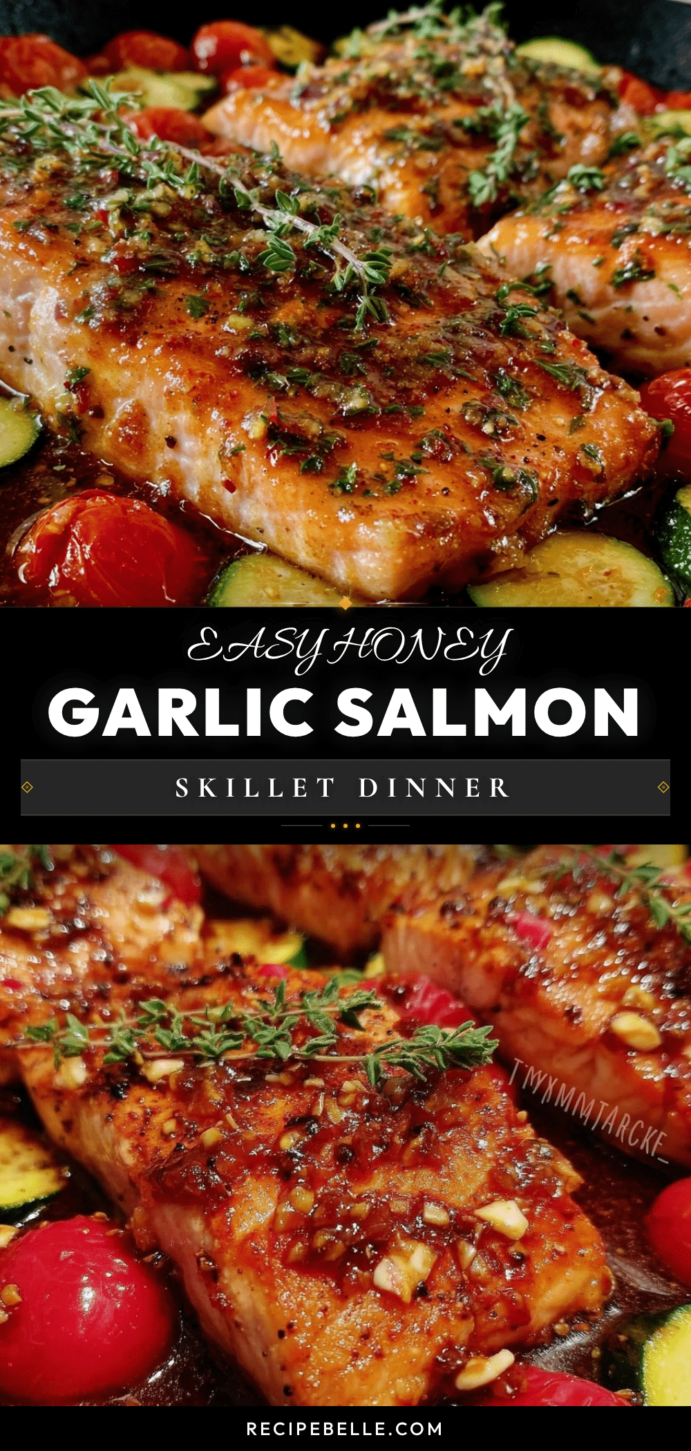 honey garlic salmon recipe
