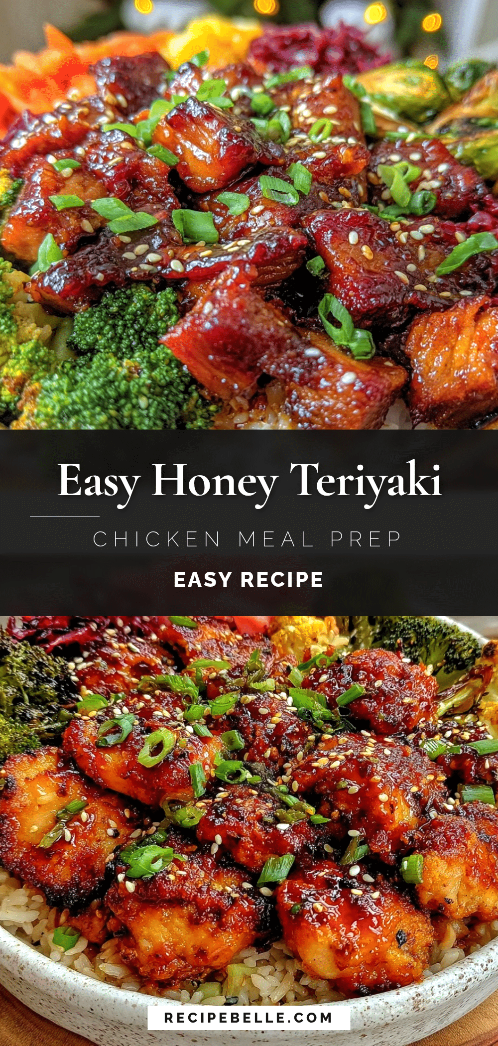 honey teriyaki chicken bowl recipe