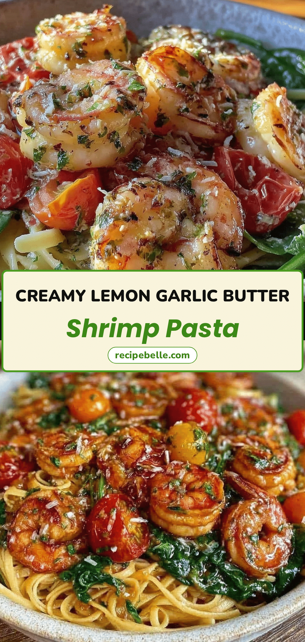 lemon garlic butter shrimp pasta recipe