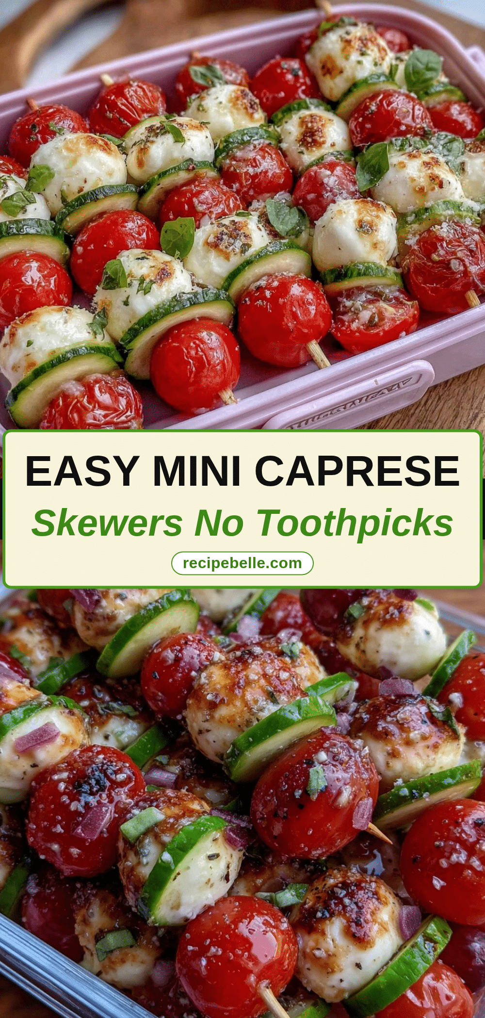 mini caprese skewers recipe