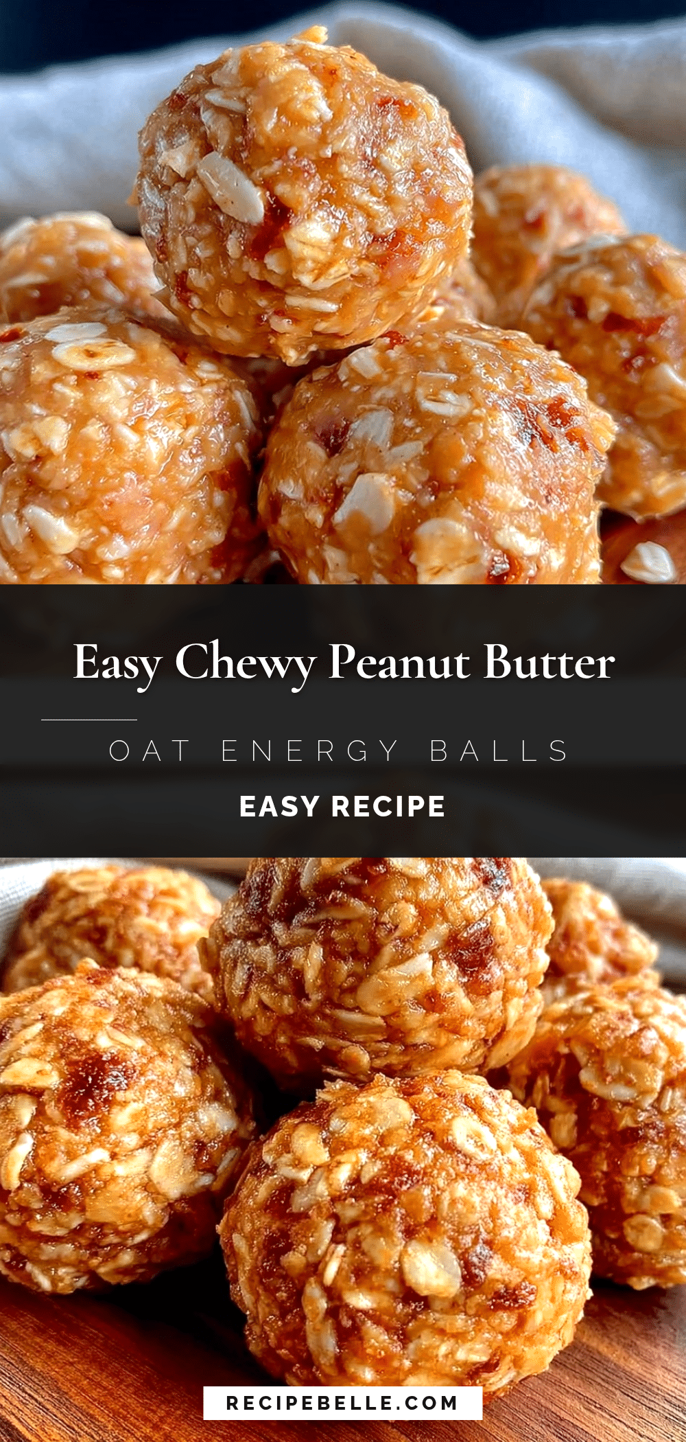 peanut butter oat energy balls recipe