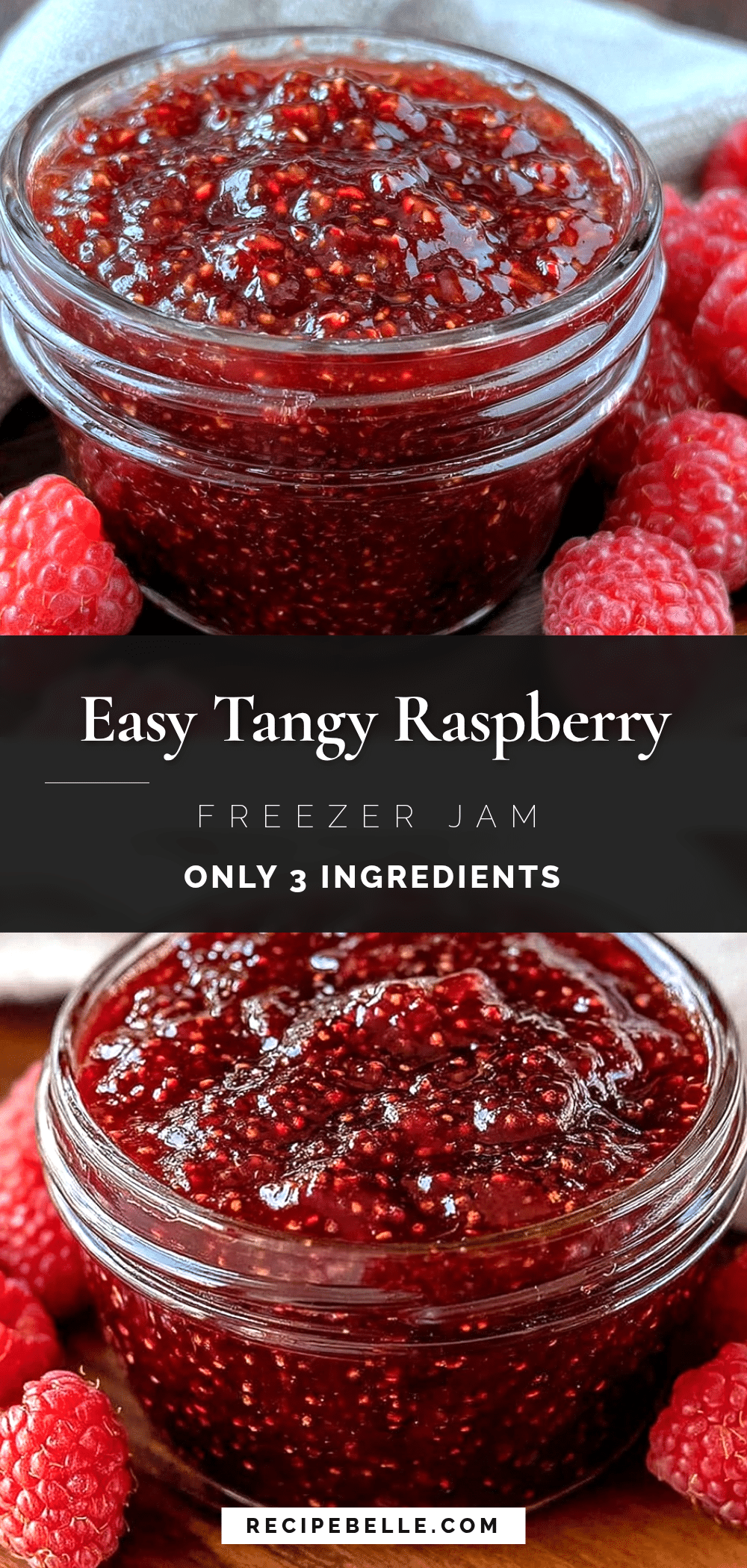 raspberry freezer jam recipe