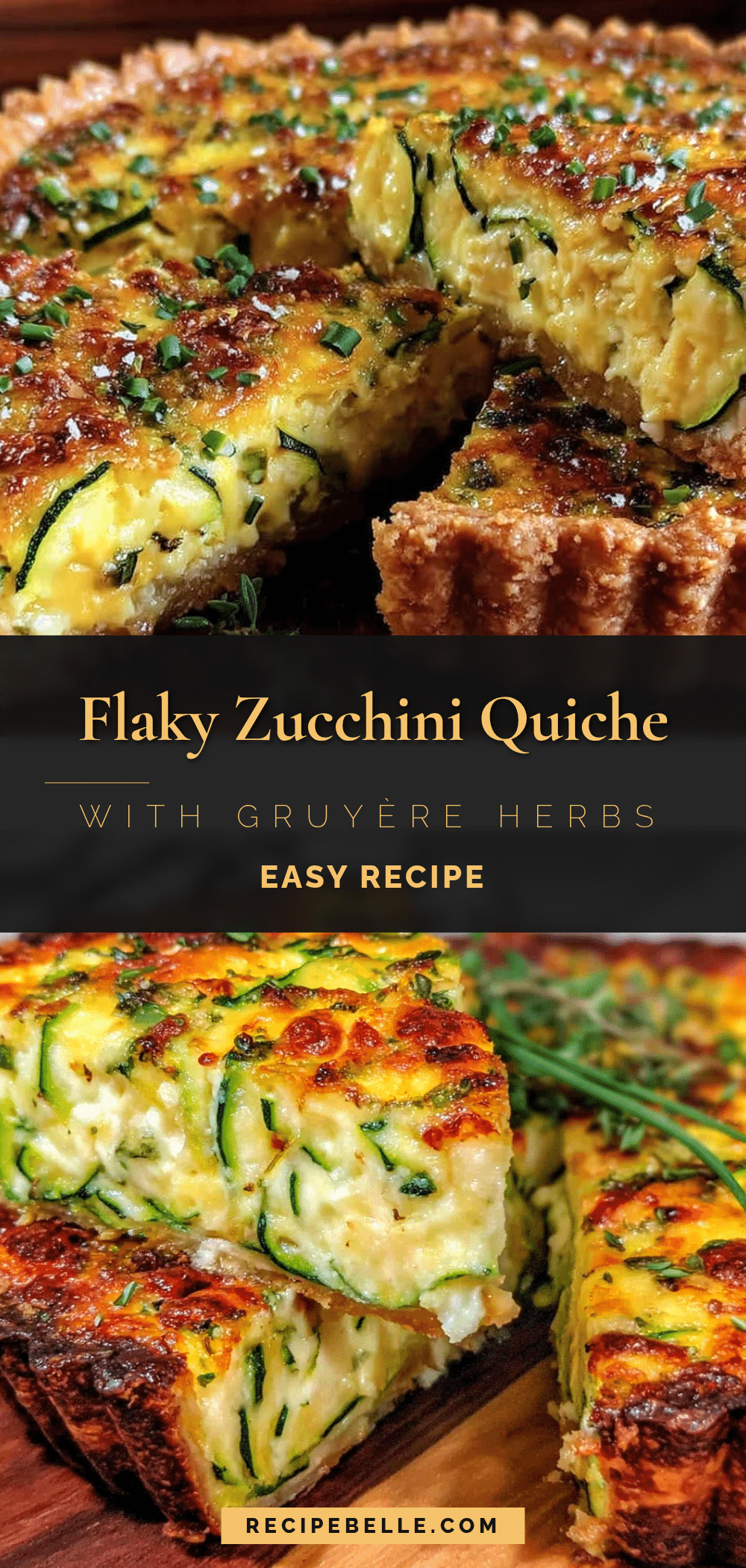 savory zucchini quiche recipe recipe