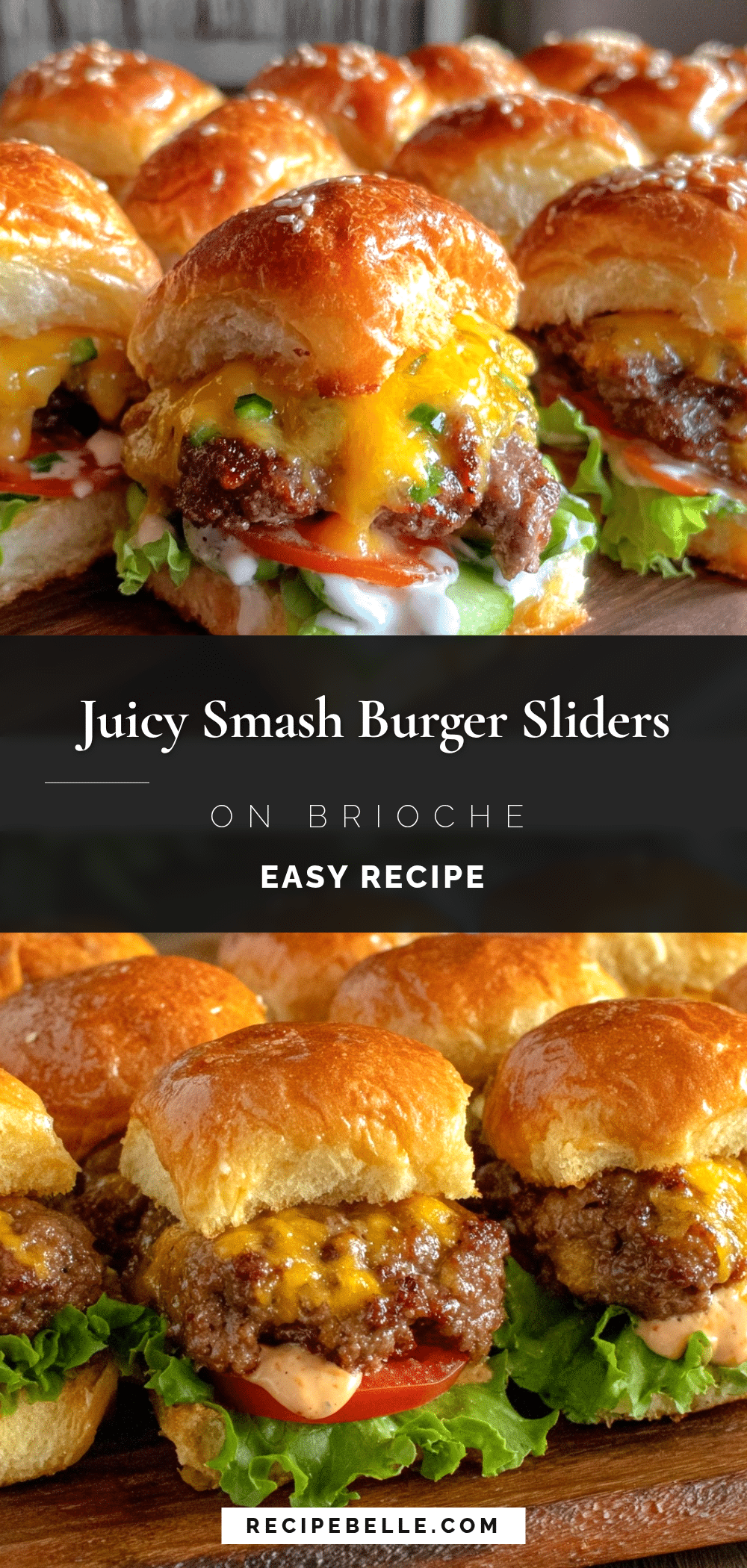 smash burger sliders recipe