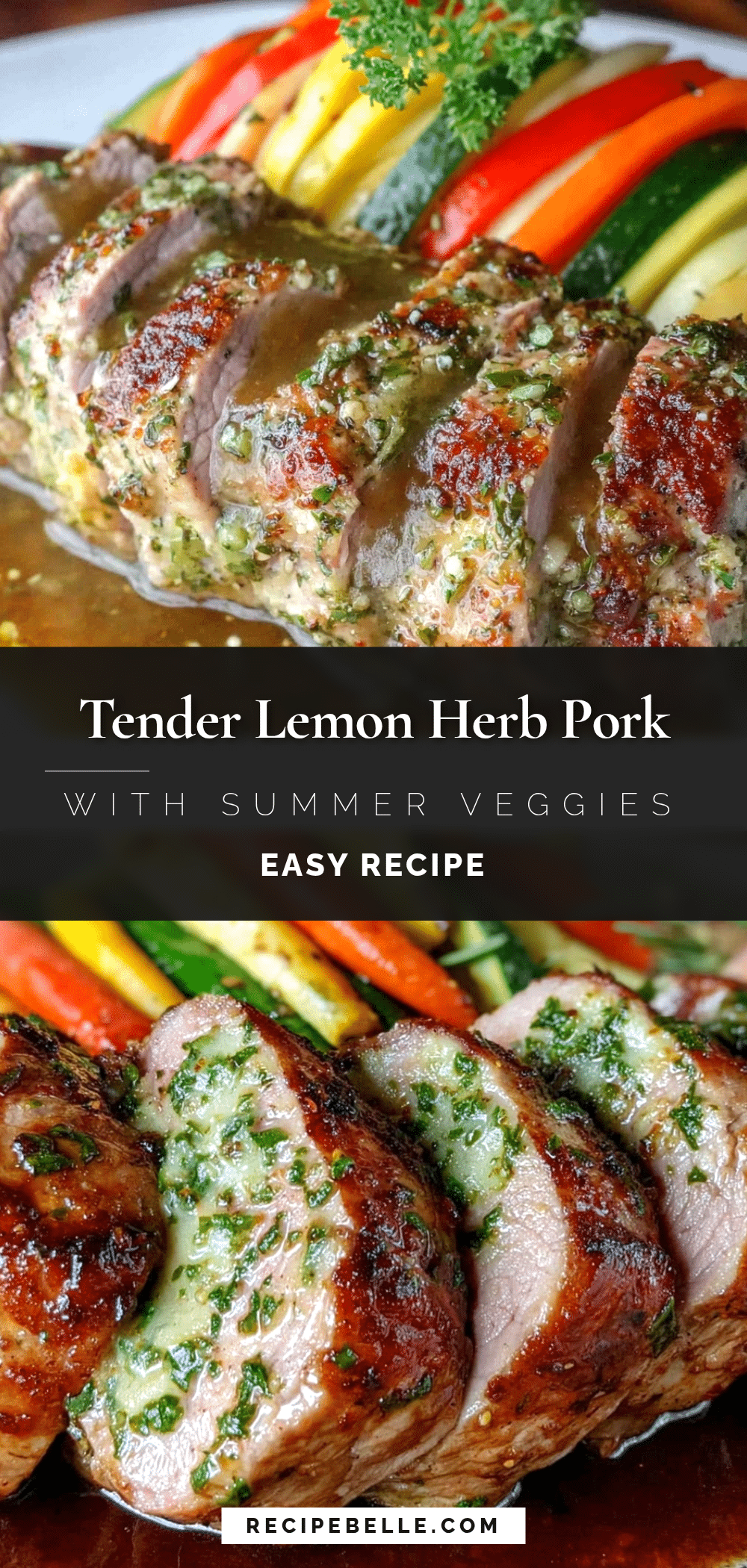 tender crockpot lemon herb pork tenderloin recipe