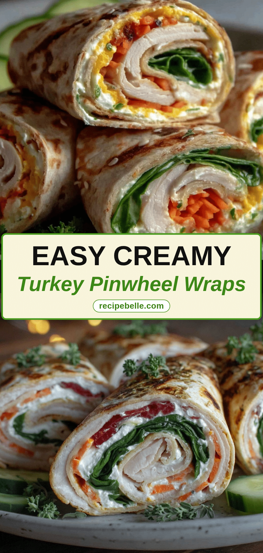 turkey pinwheel wraps recipe