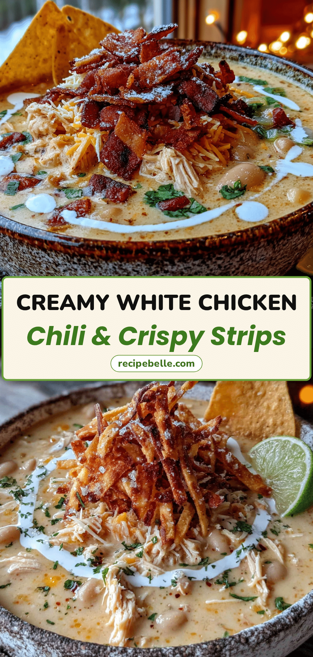 creamy white chicken chili recipe