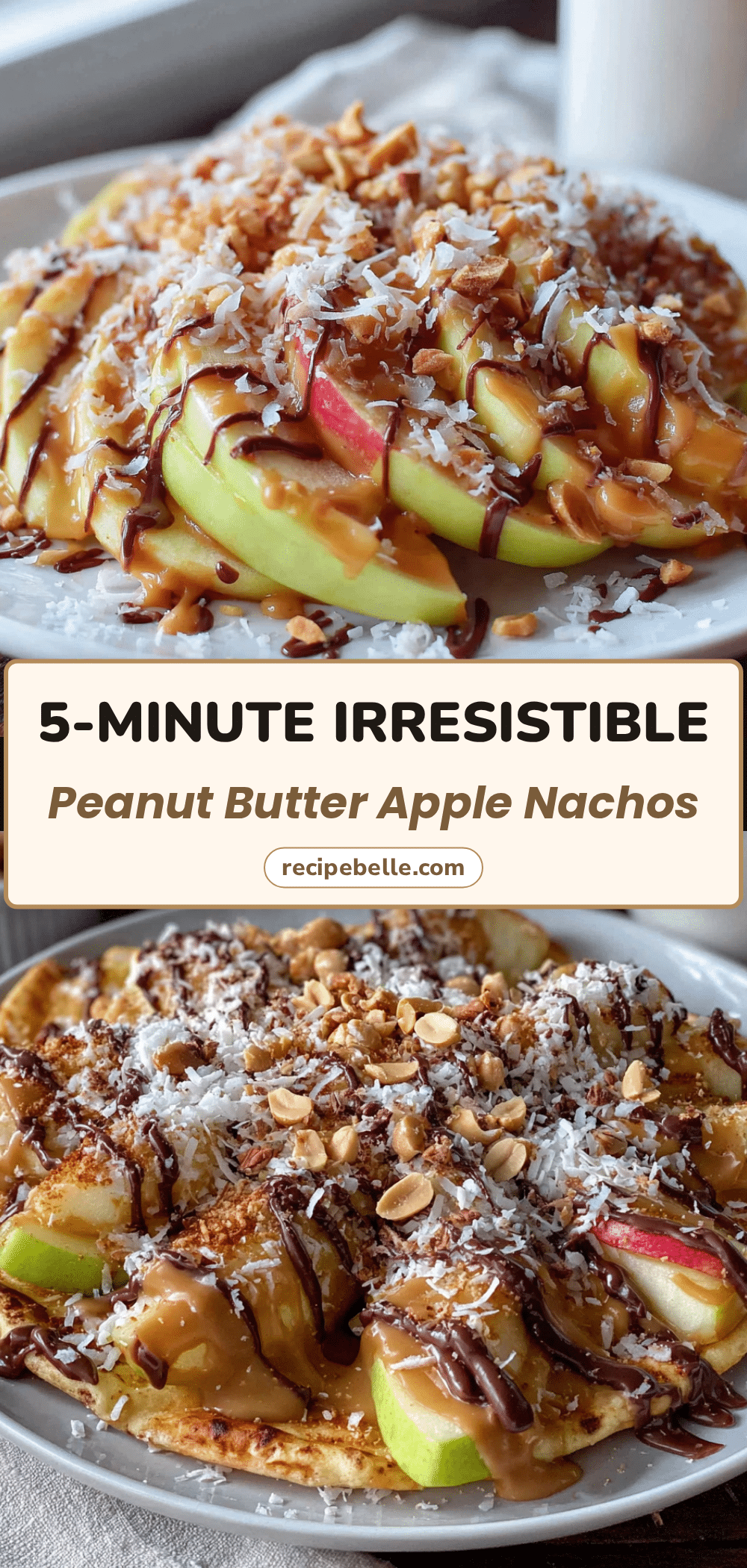 easy 5-minute apple nachos recipe