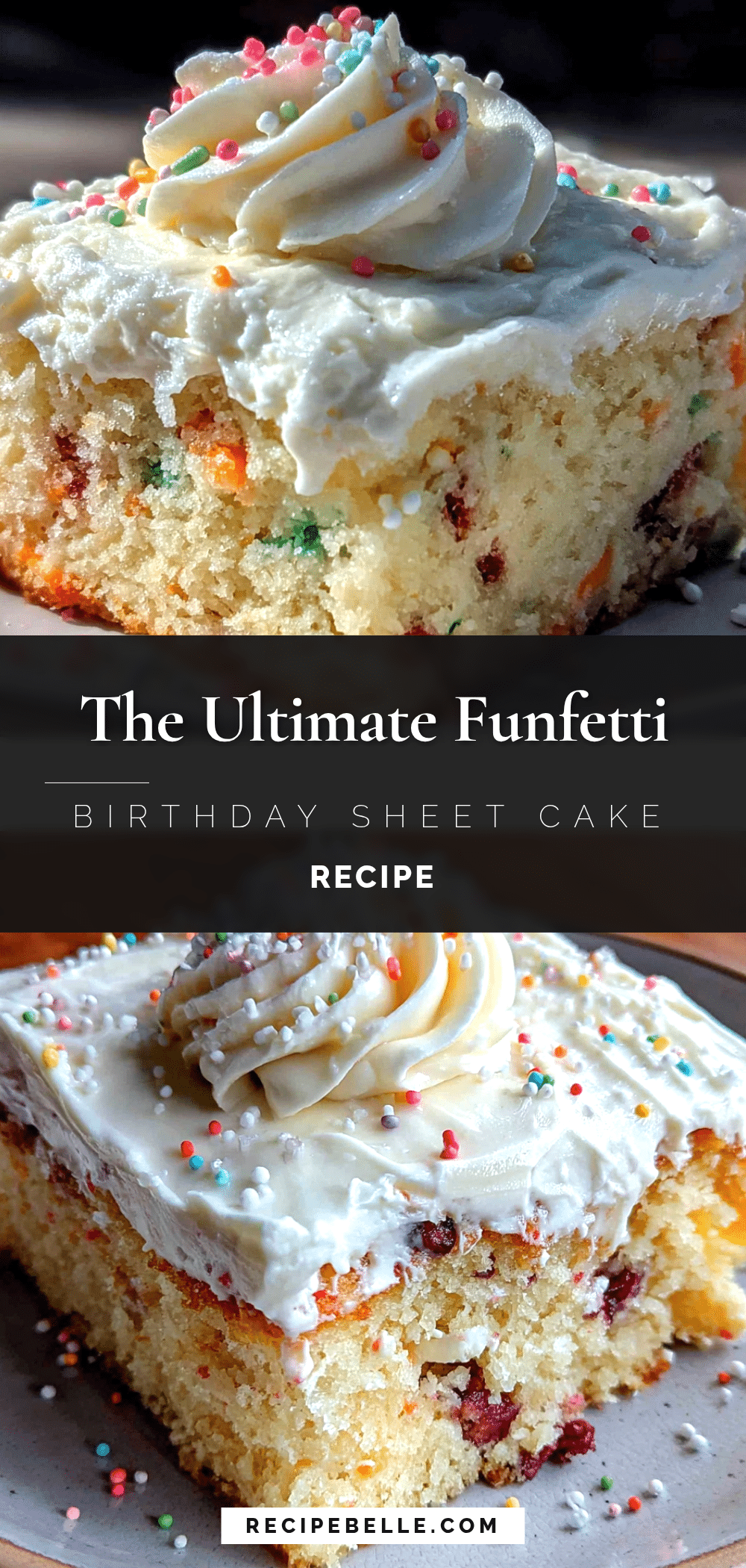 funfetti birthday sheet cake recipe