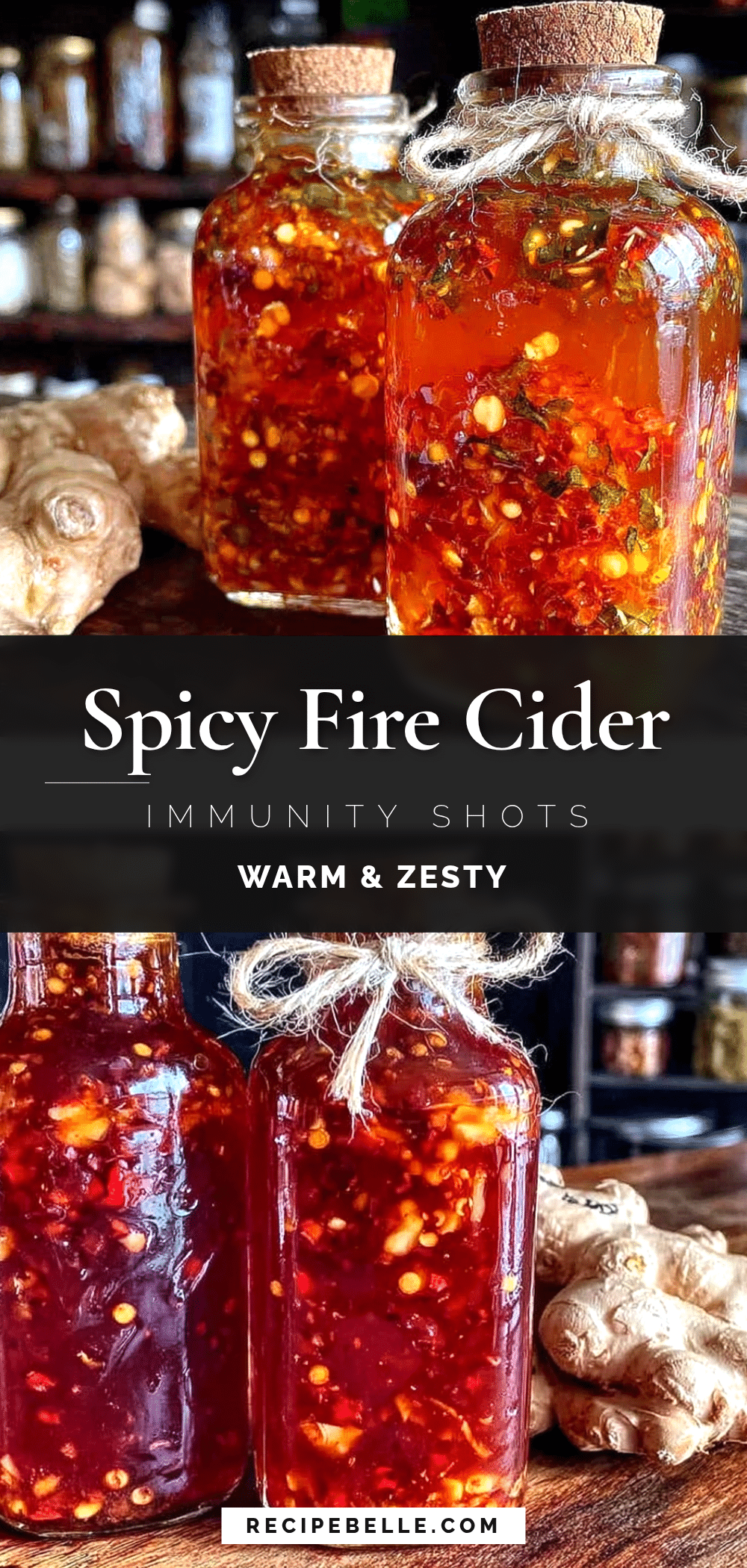 homemade fire cider immunity shots recipe