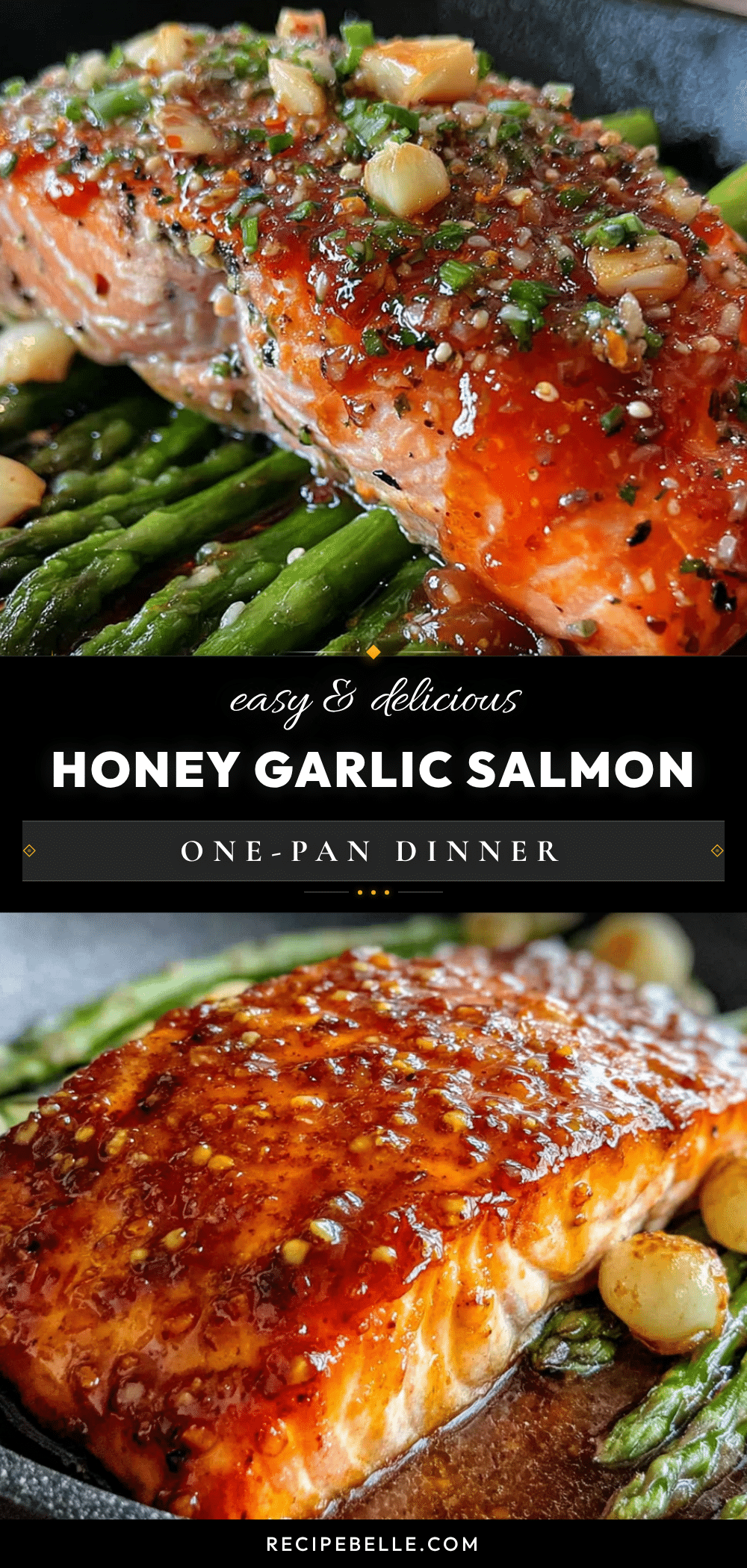 honey garlic baked salmon recipe