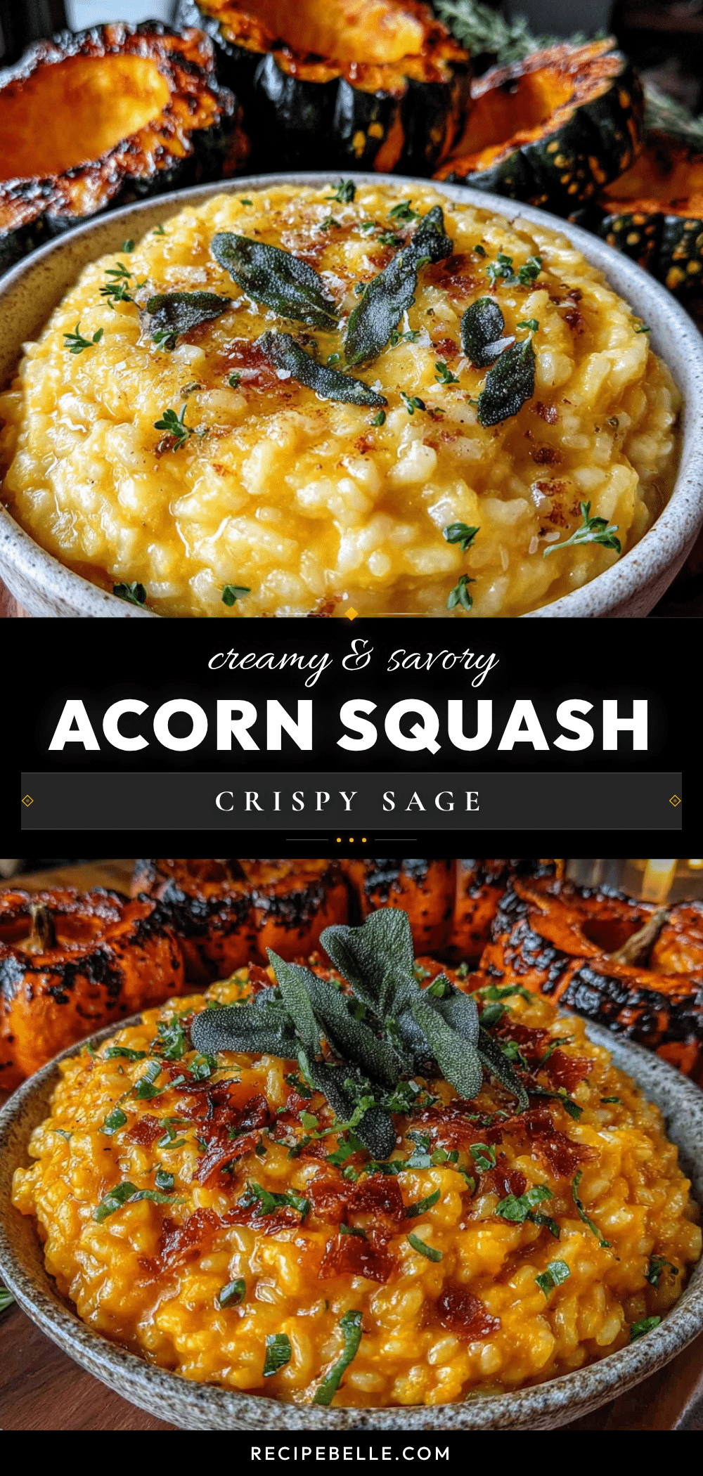 acorn squash risotto recipe