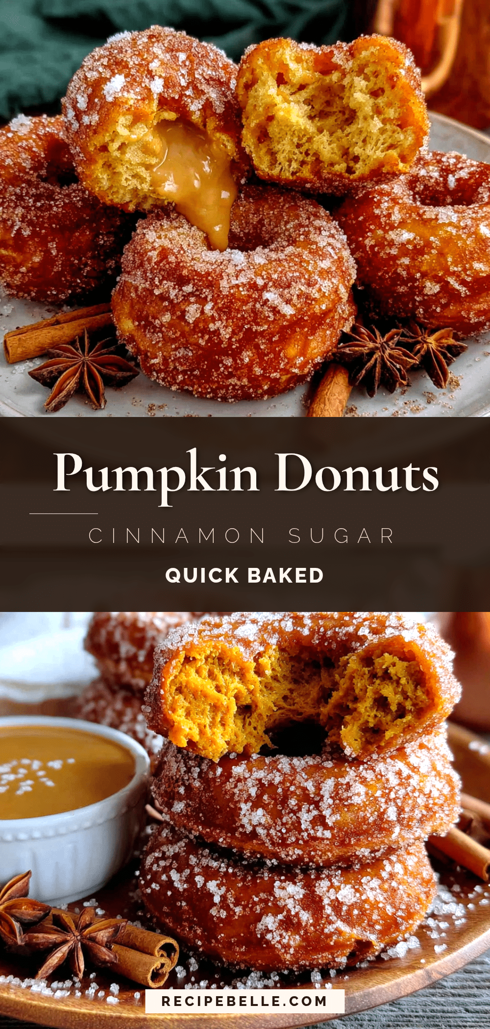 baked pumpkin donuts recipe