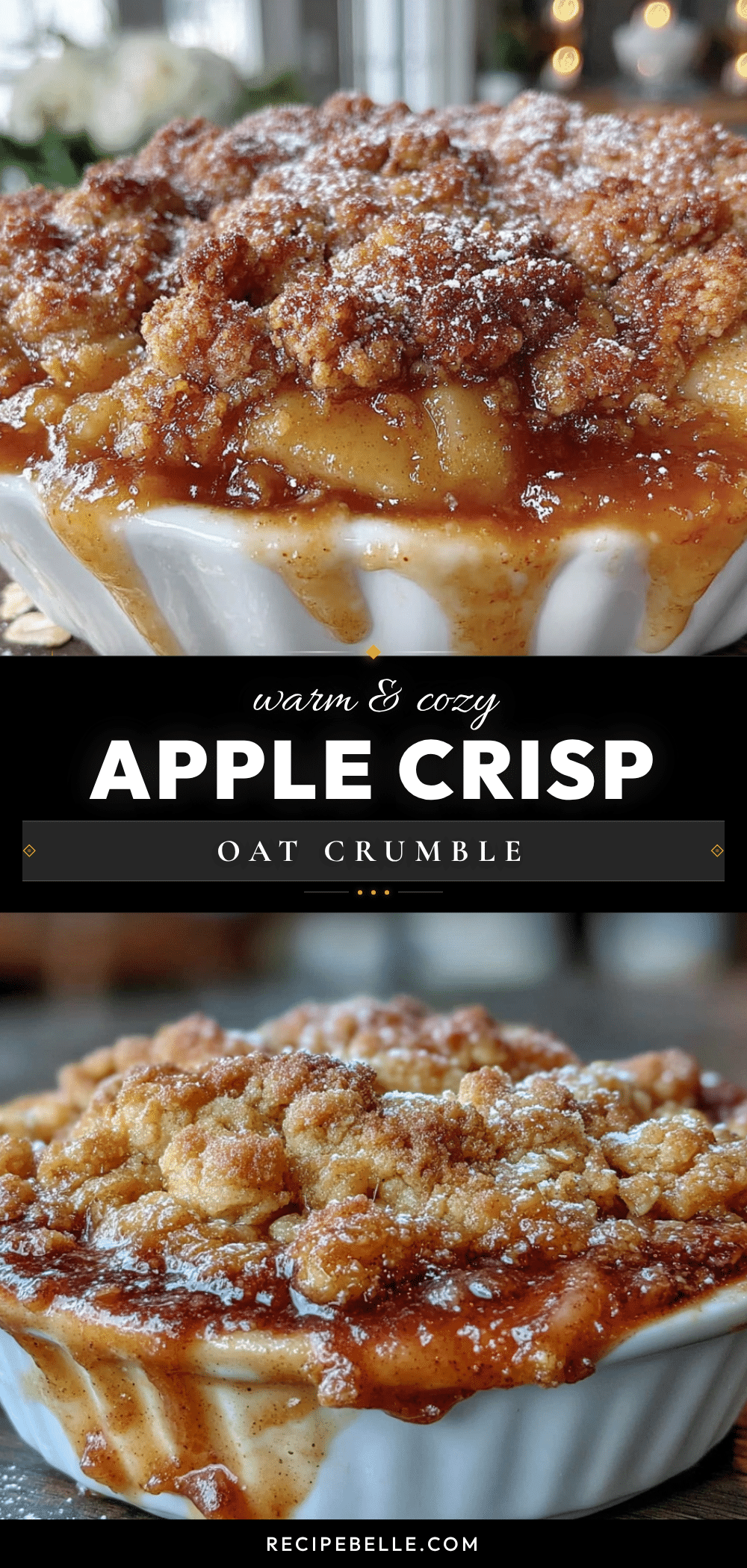 brown butter apple crisp recipe