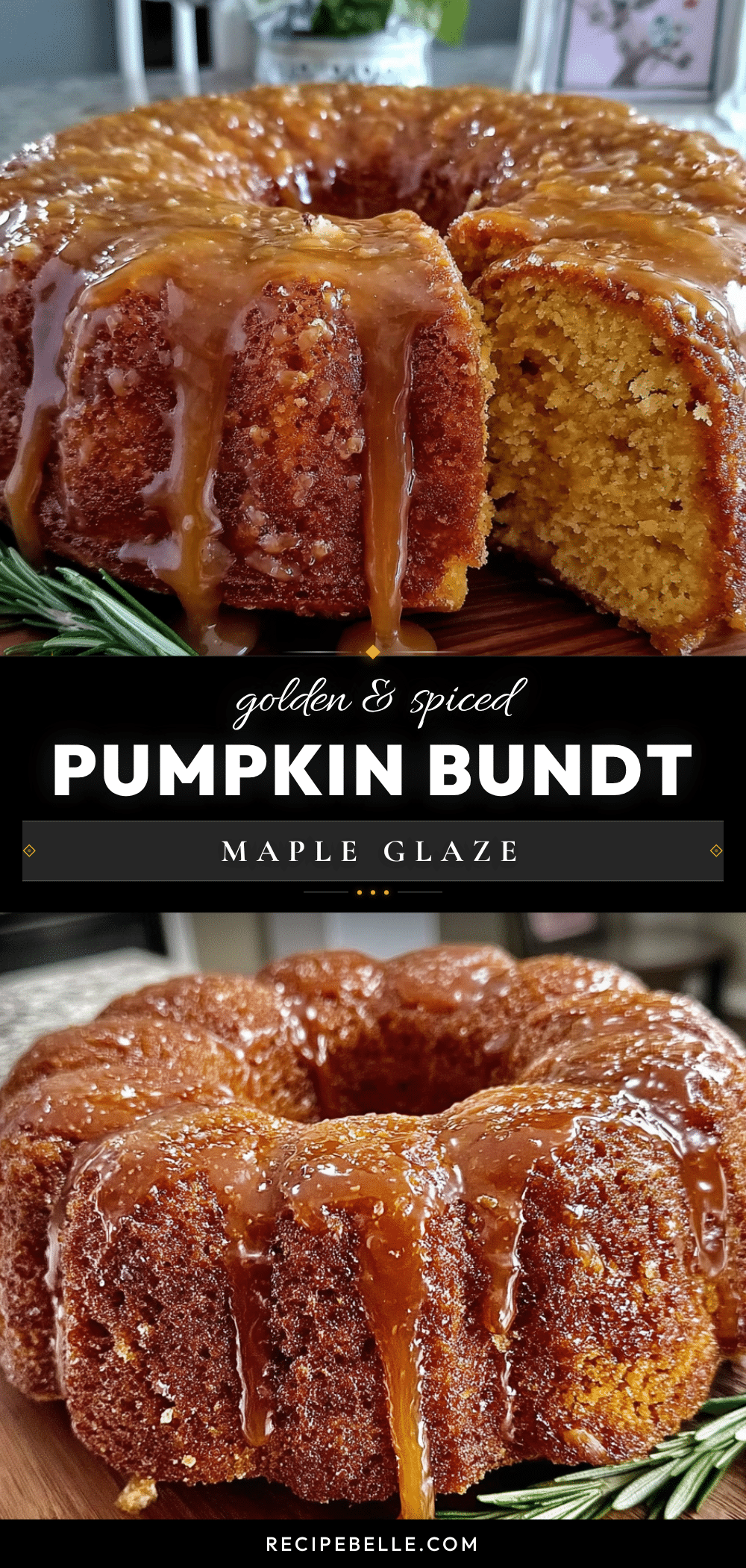 brown butter pumpkin bundt cake recipe
