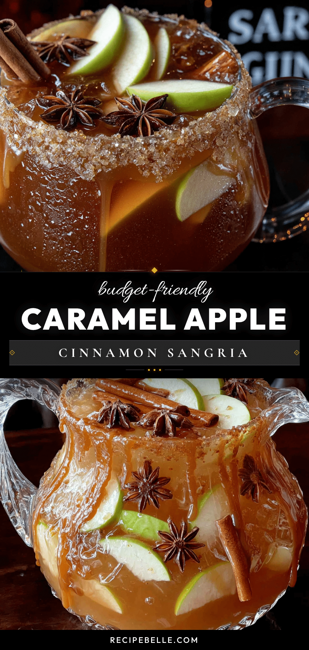 budget caramel apple sangria recipe