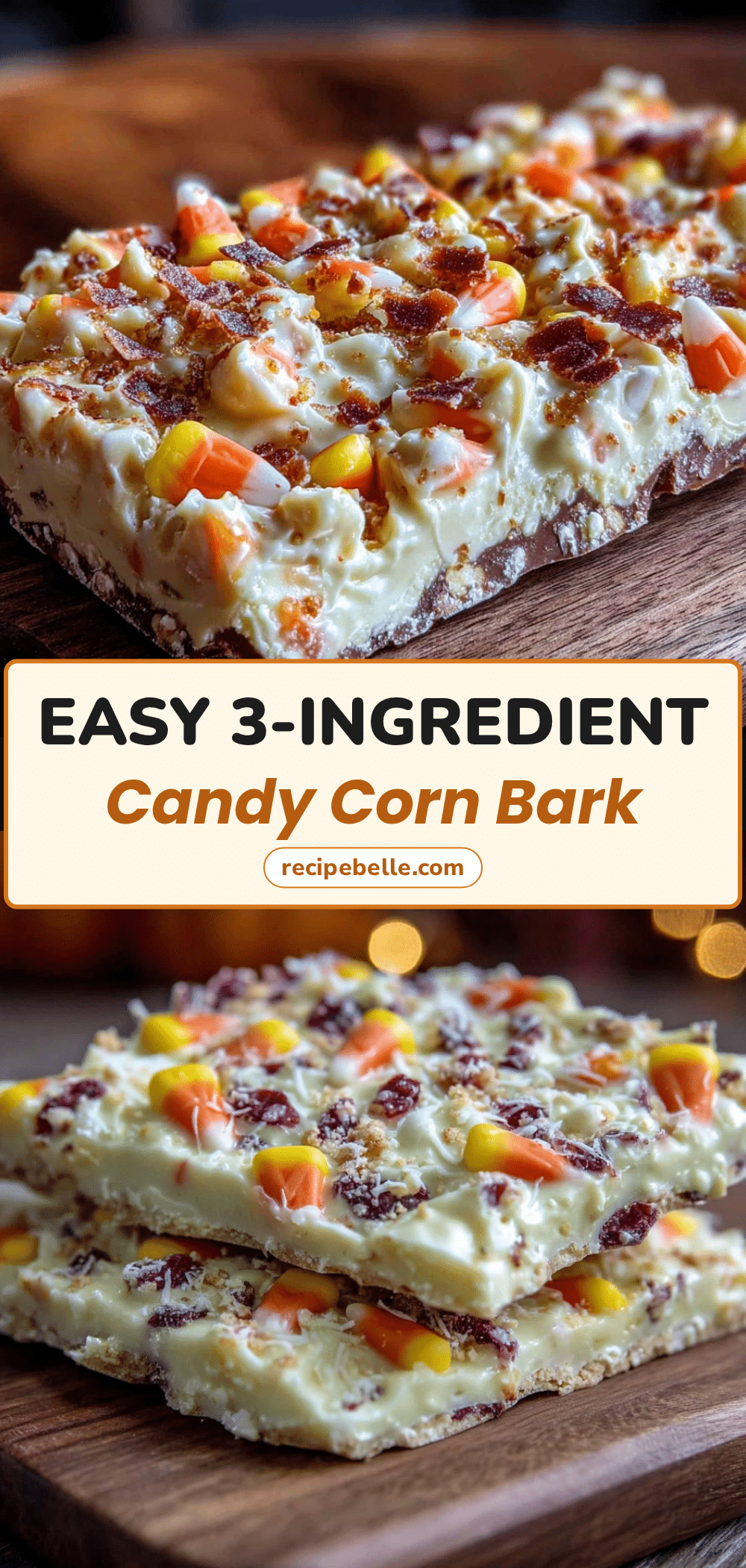 candy corn bark recipe