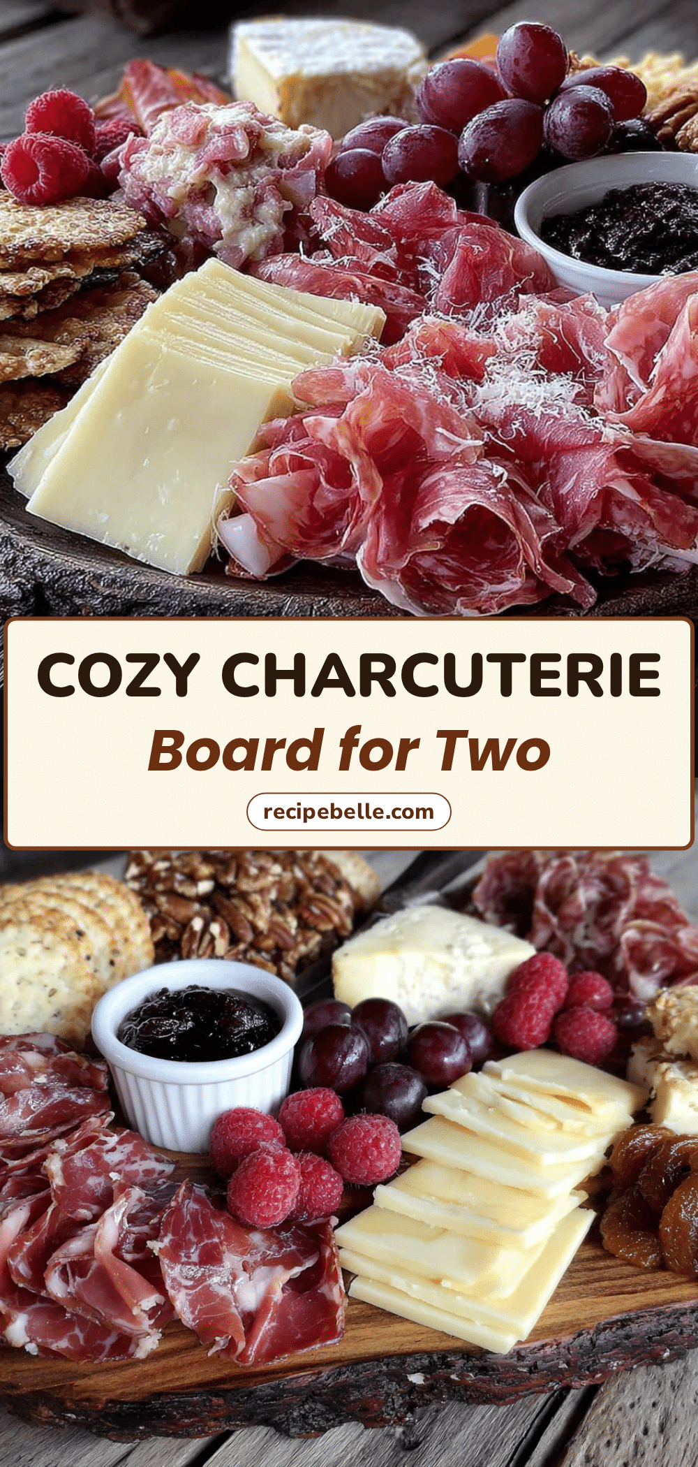 cozy charcuterie board for two recipe