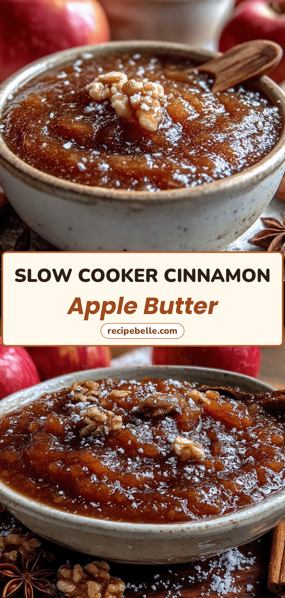 cozy slow cooker cinnamon apple butter recipe