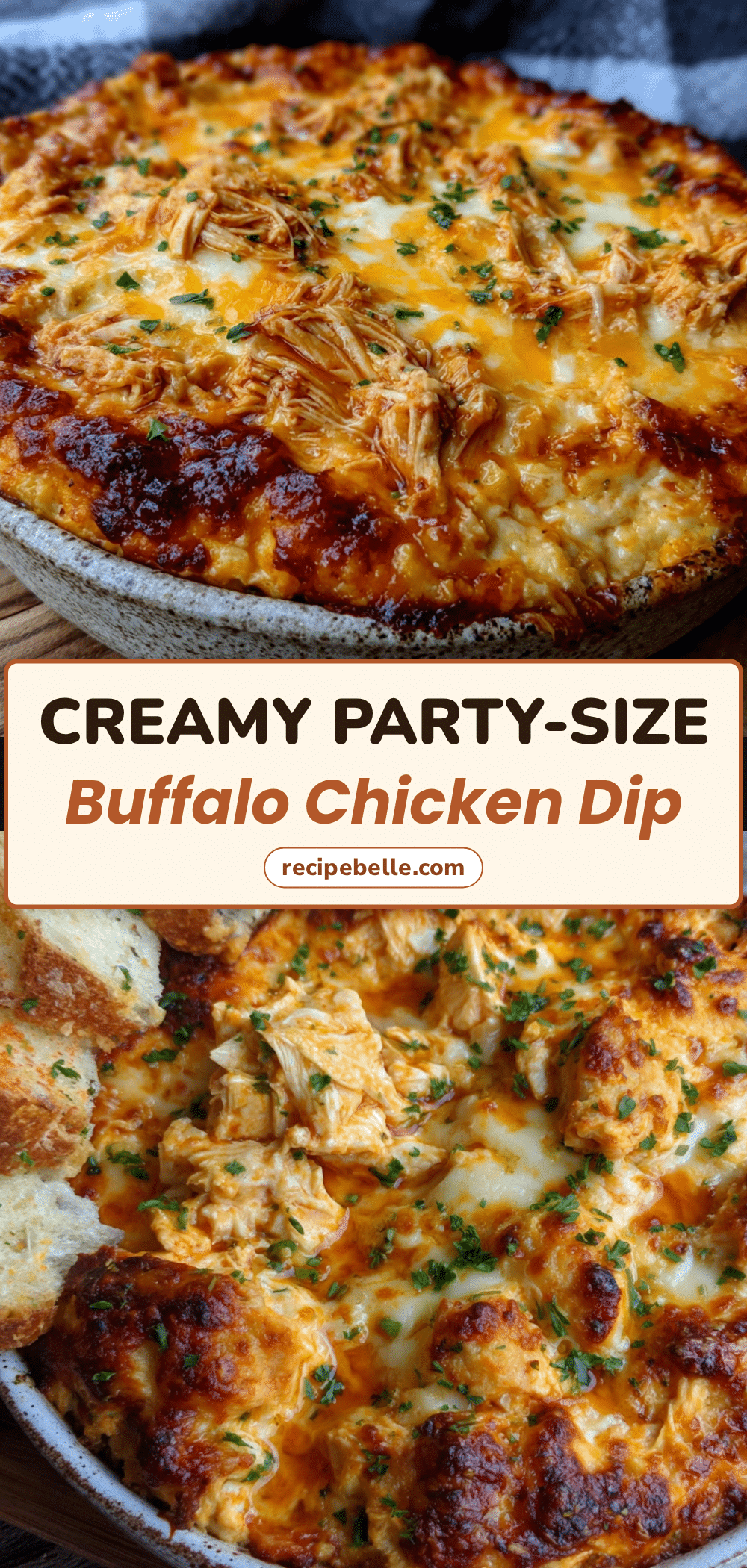 creamy buffalo chicken dip with cream cheese recipe