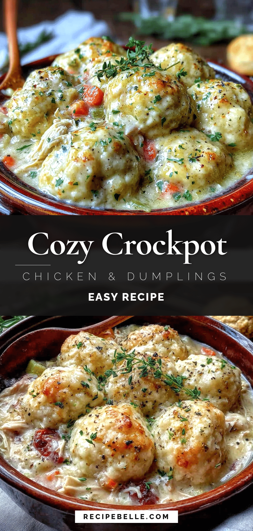crockpot chicken and dumplings recipe