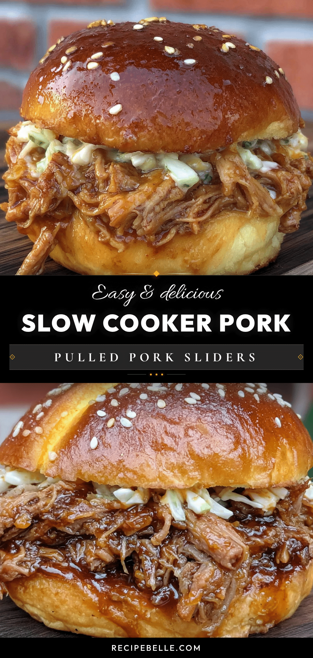 crockpot pulled pork sliders for tailgating recipe