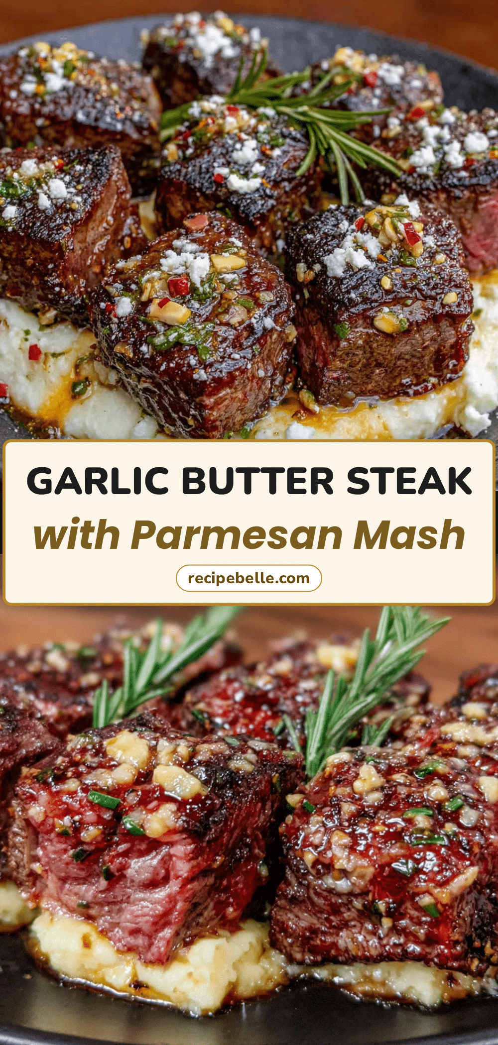 garlic butter steak bites recipe