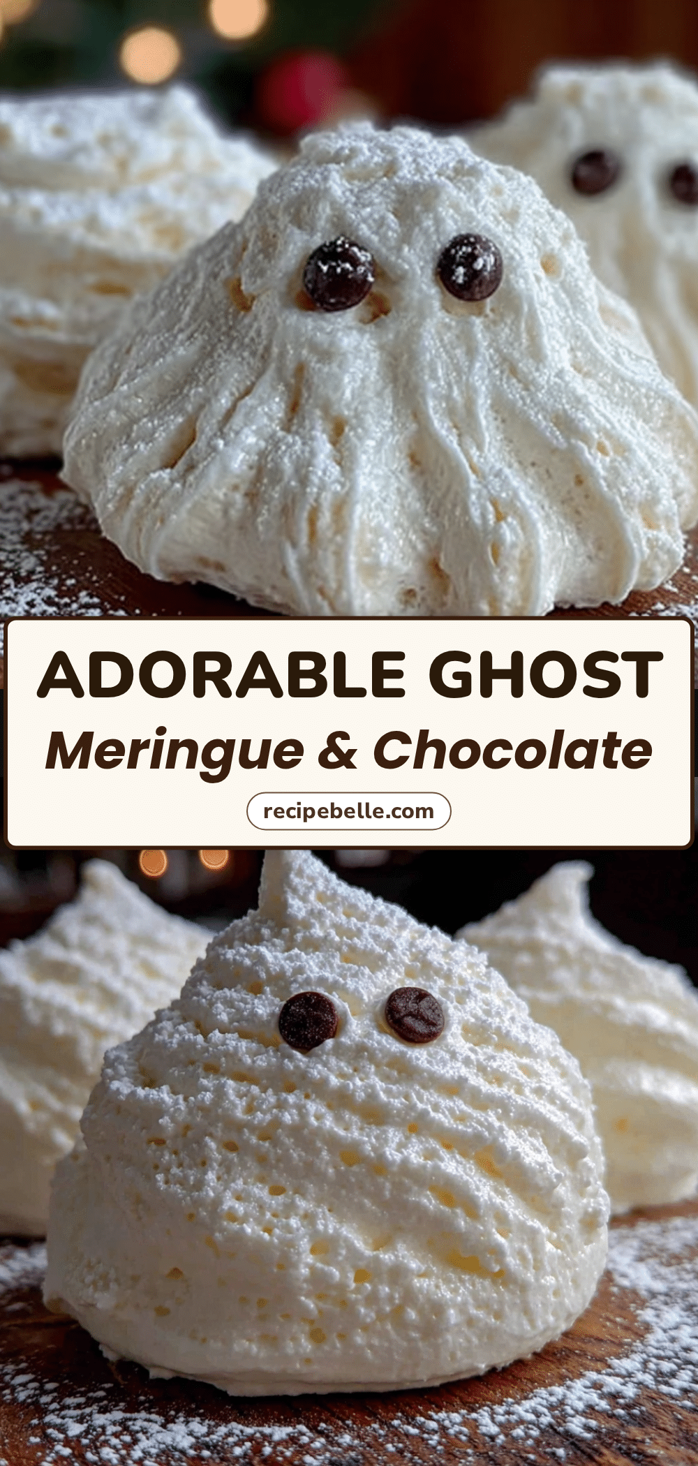 ghost meringue cookies recipe