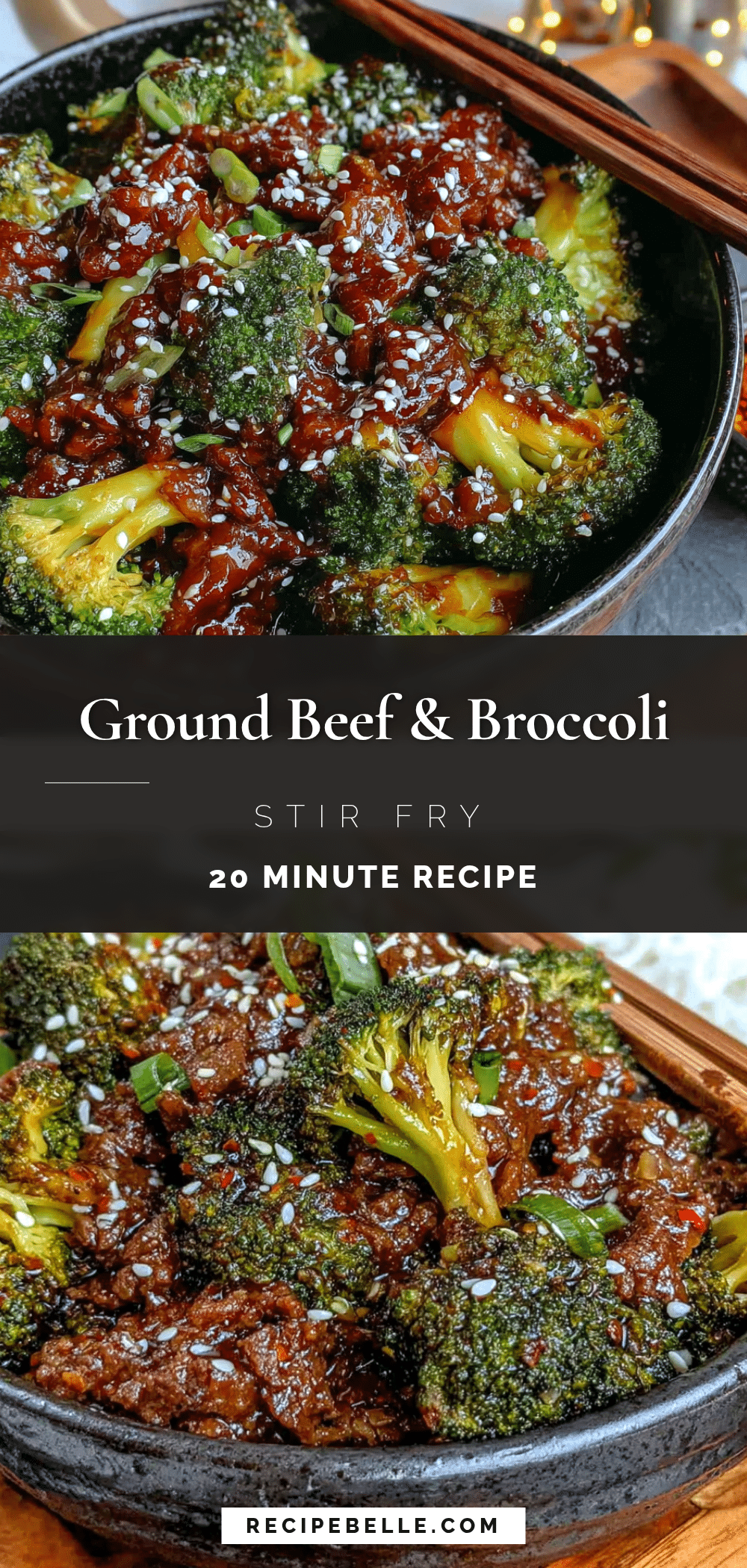 ground beef and broccoli stir fry recipe