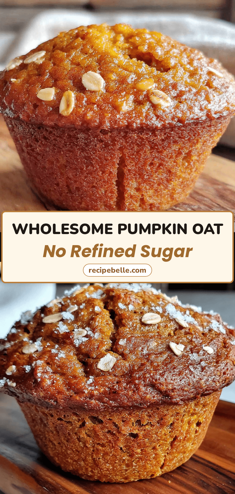 healthy pumpkin oat muffins recipe