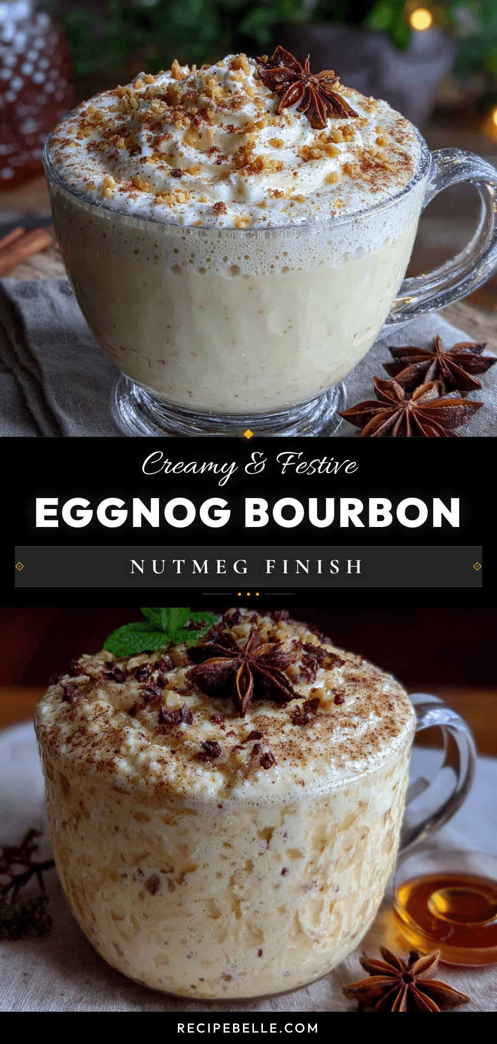 homemade eggnog with bourbon recipe