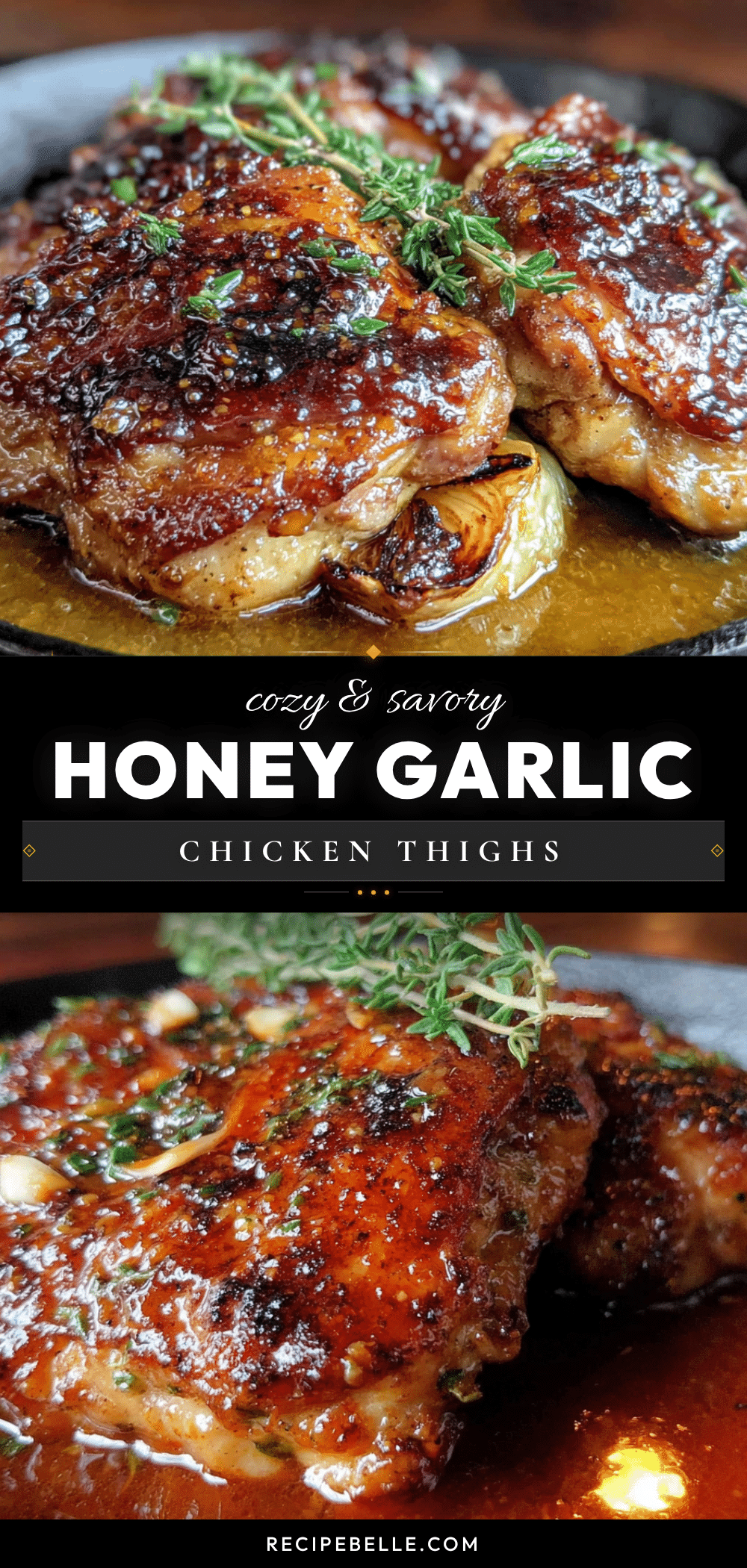 honey garlic chicken thighs recipe