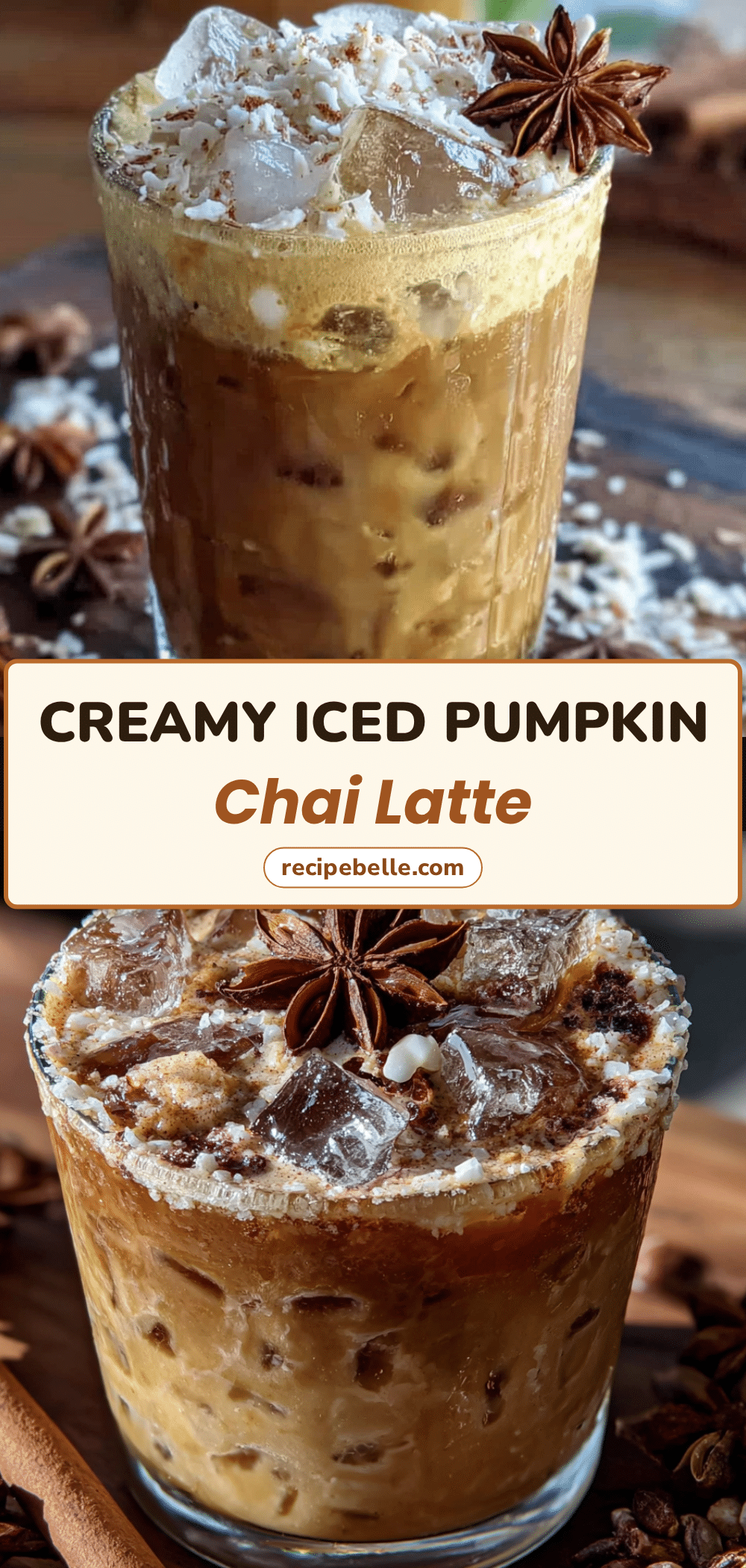 iced pumpkin chai latte recipe