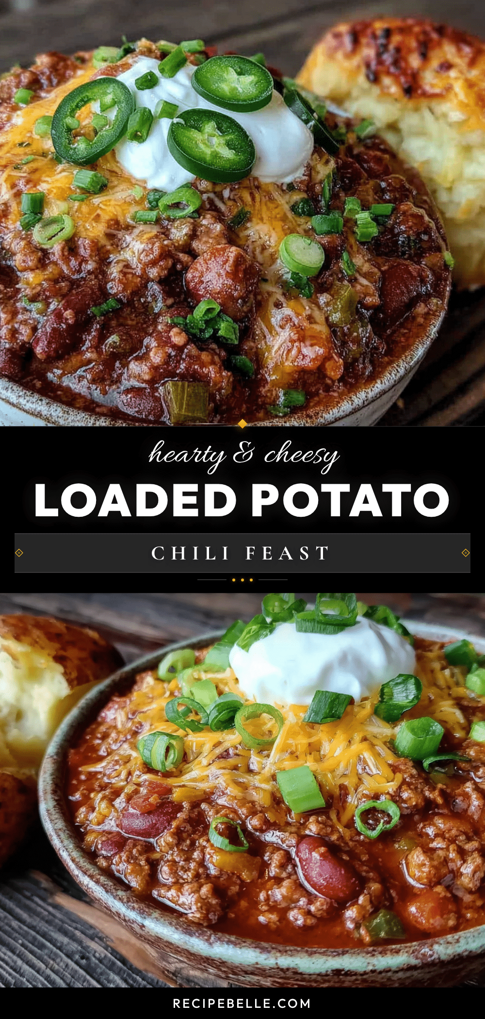 loaded baked potato chili recipe