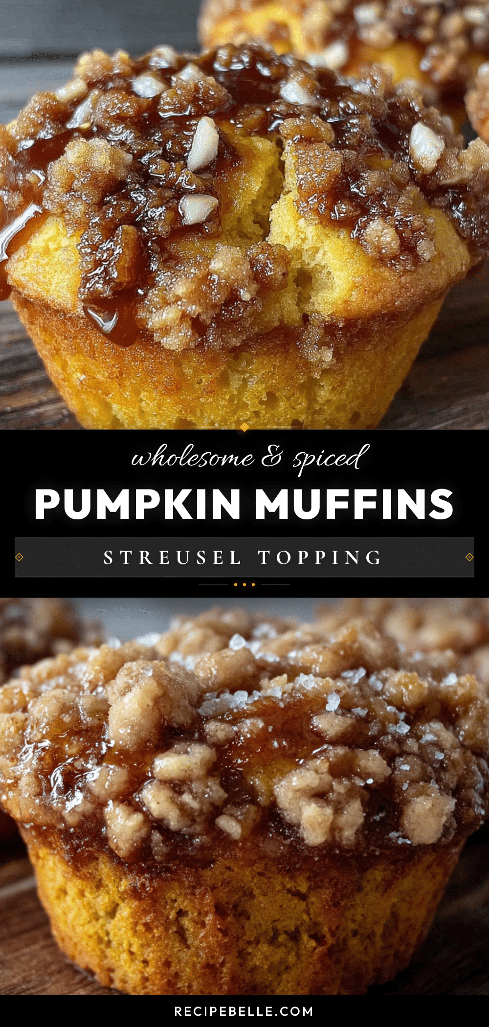 maple pumpkin muffins with streusel topping recipe