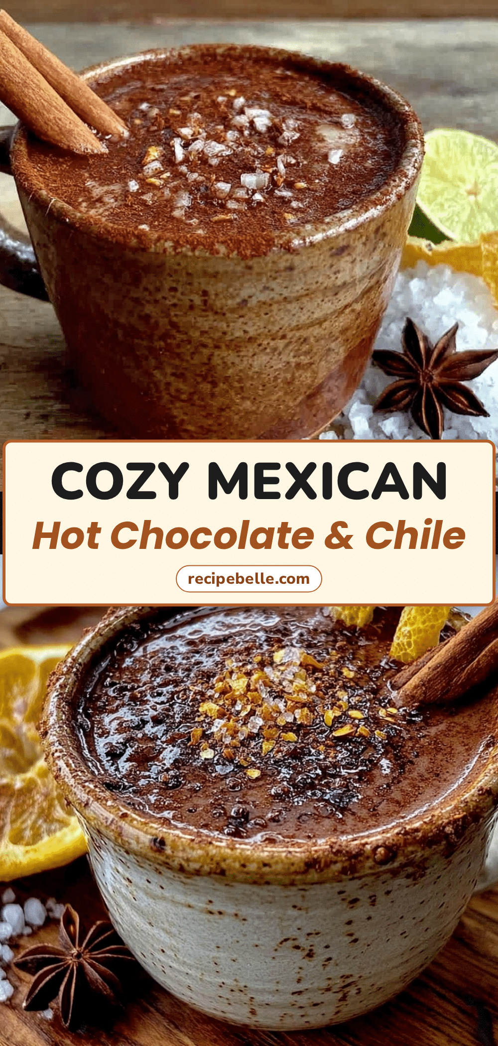 Mexican hot chocolate with cinnamon and chile recipe