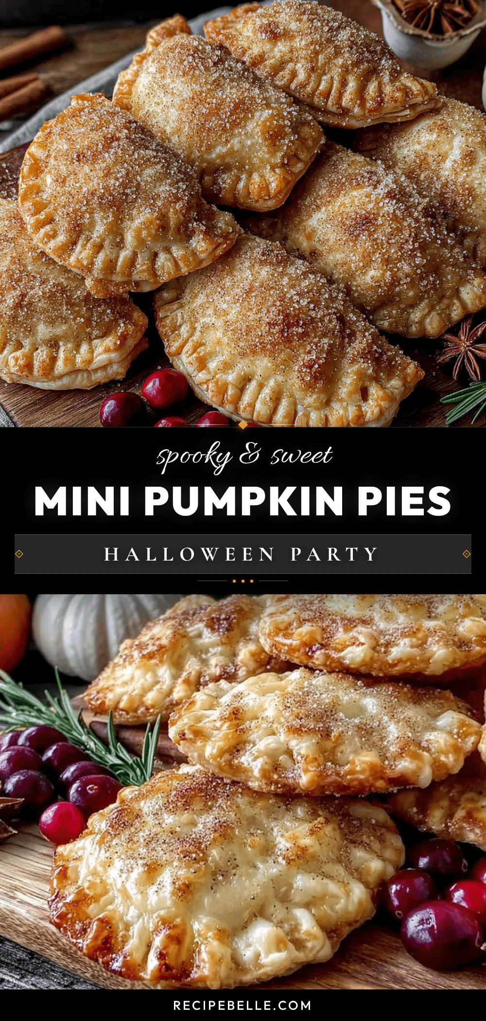 mini pumpkin hand pies recipe