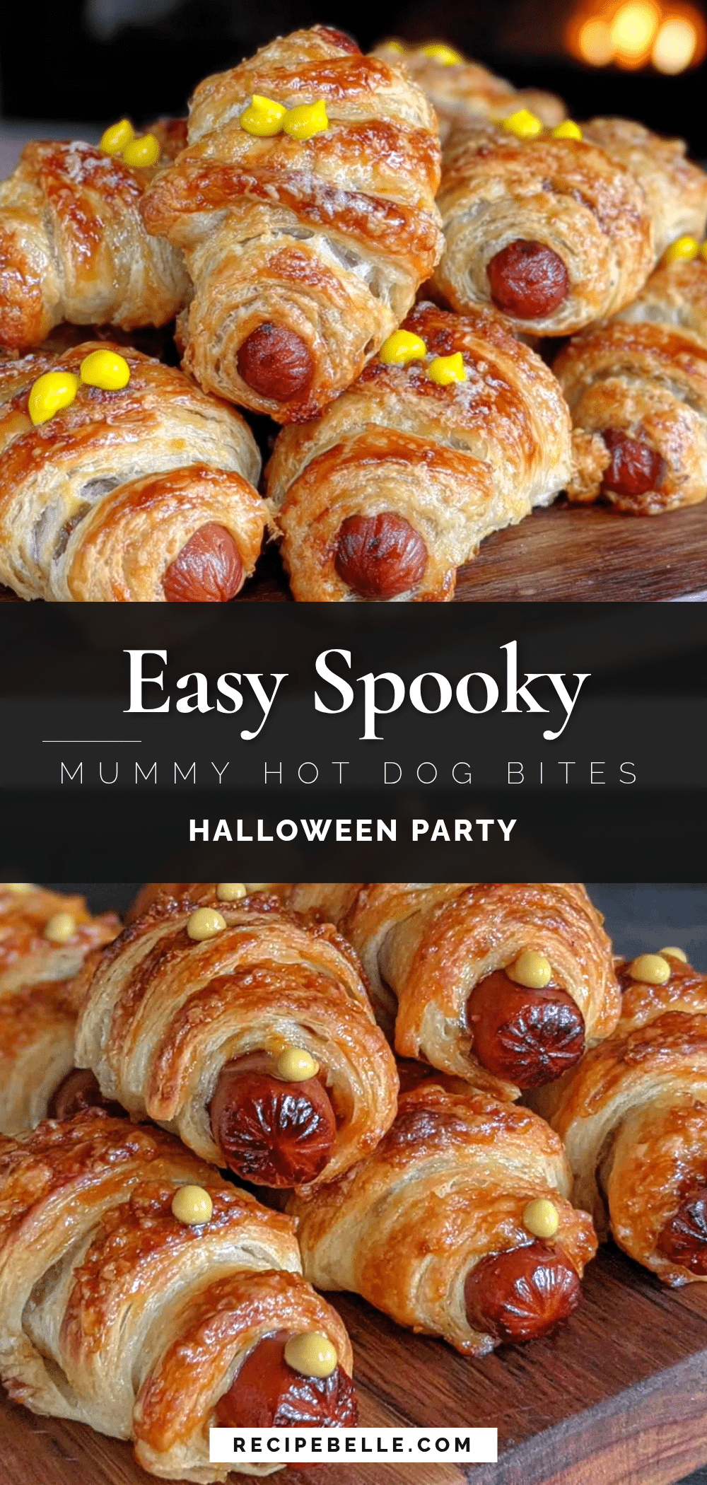 mummy hot dog bites recipe