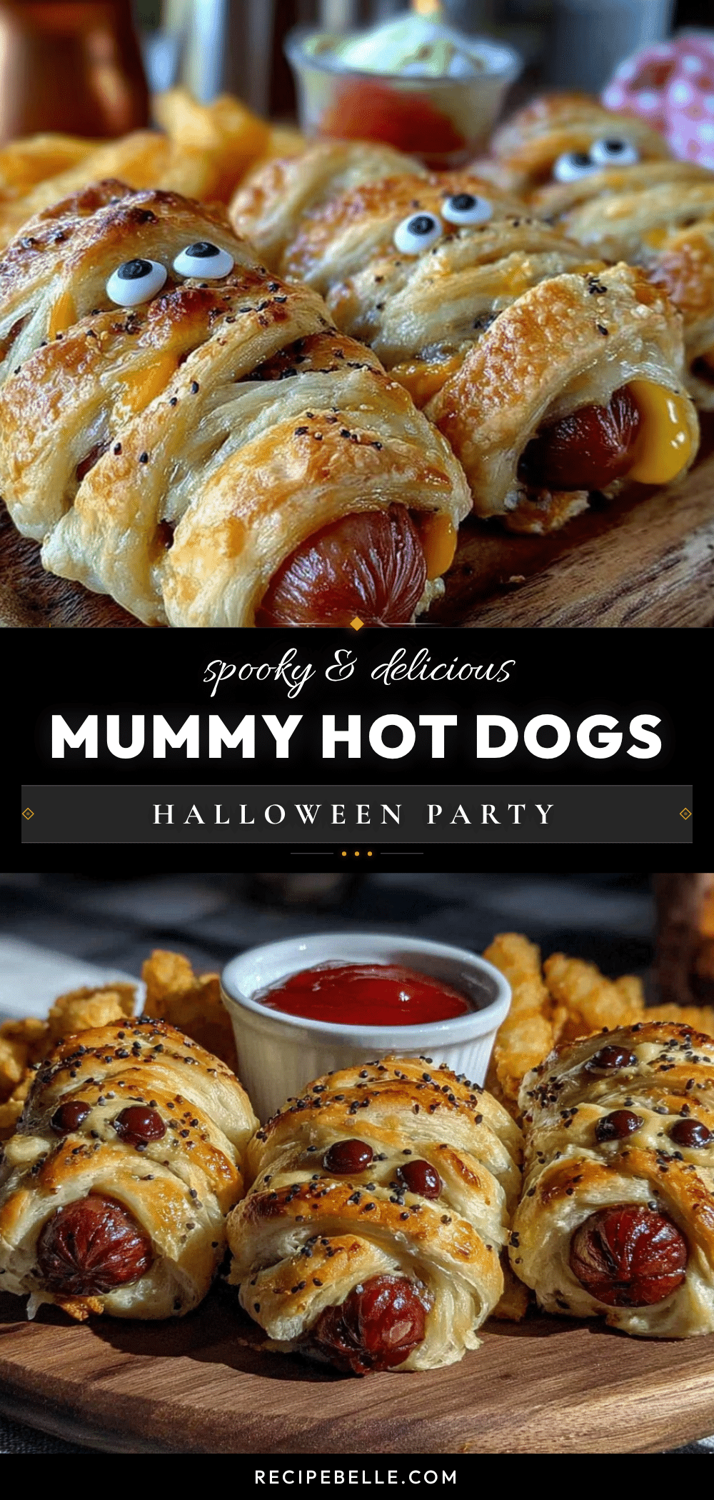 mummy hot dogs recipe